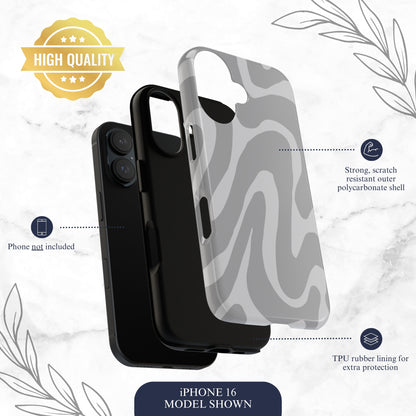 Grayscale - iPhone Case Phone Case-aesthetic phone case-shockproof phone case-cute phone case-designer phone case-elegant phone case-luxury phone case-phone accessories-fashion accessory