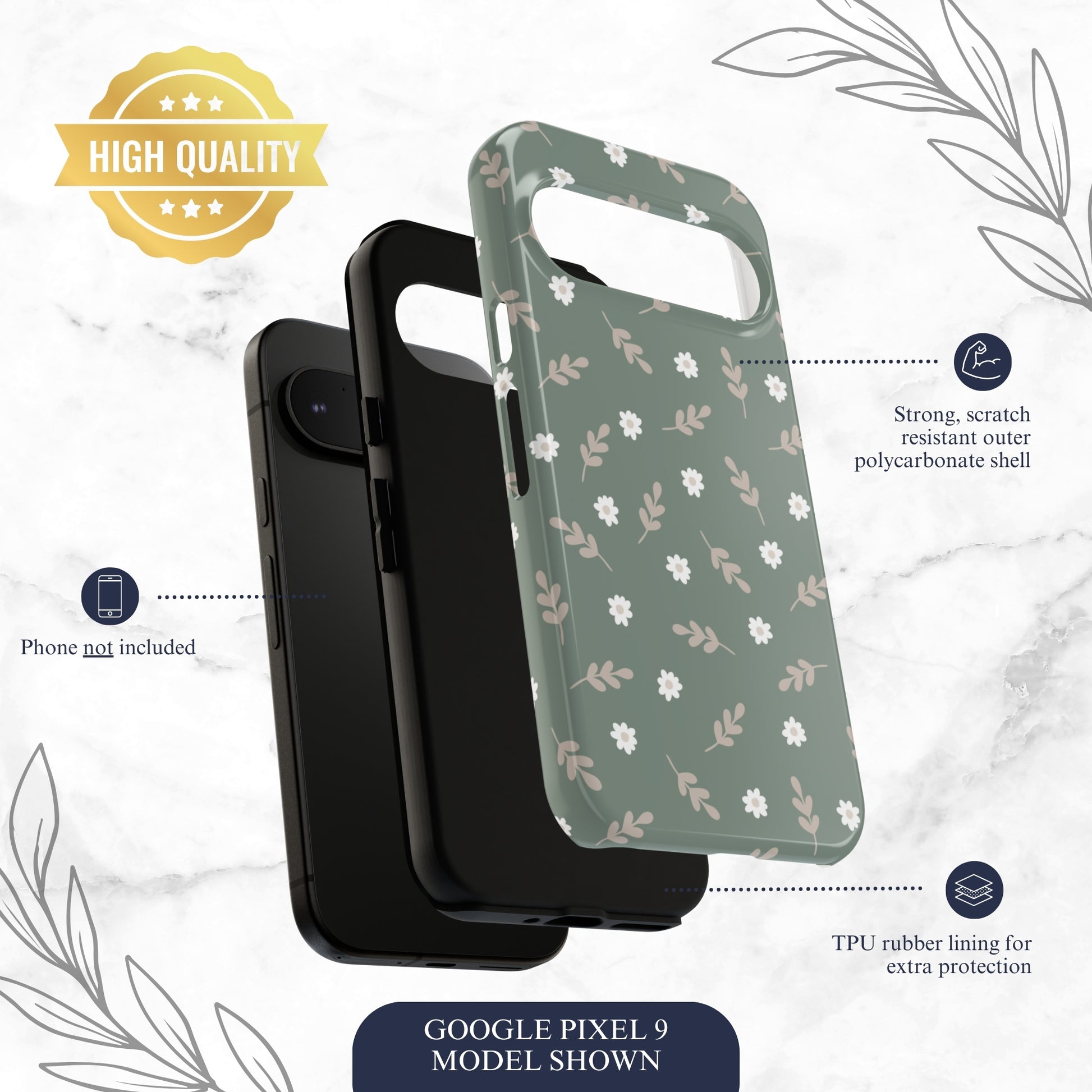 Sage - Google Pixel Case Phone Case-aesthetic phone case-shockproof phone case-cute phone case-designer phone case-elegant phone case-luxury phone case-phone accessories-fashion accessory