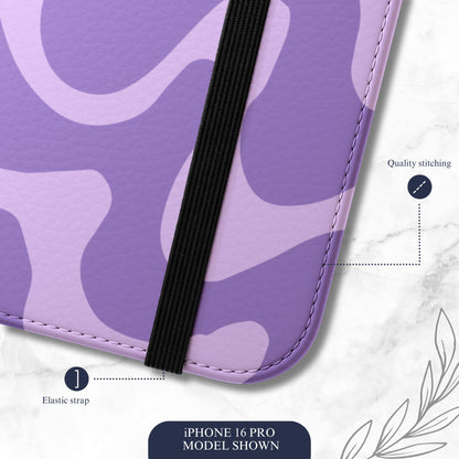 Good Karma - iPhone Flip Case Wallet, Leather Folio Case Phone Case-aesthetic phone case-shockproof phone case-cute phone case-designer phone case-elegant phone case-luxury phone case-phone accessories-fashion accessory