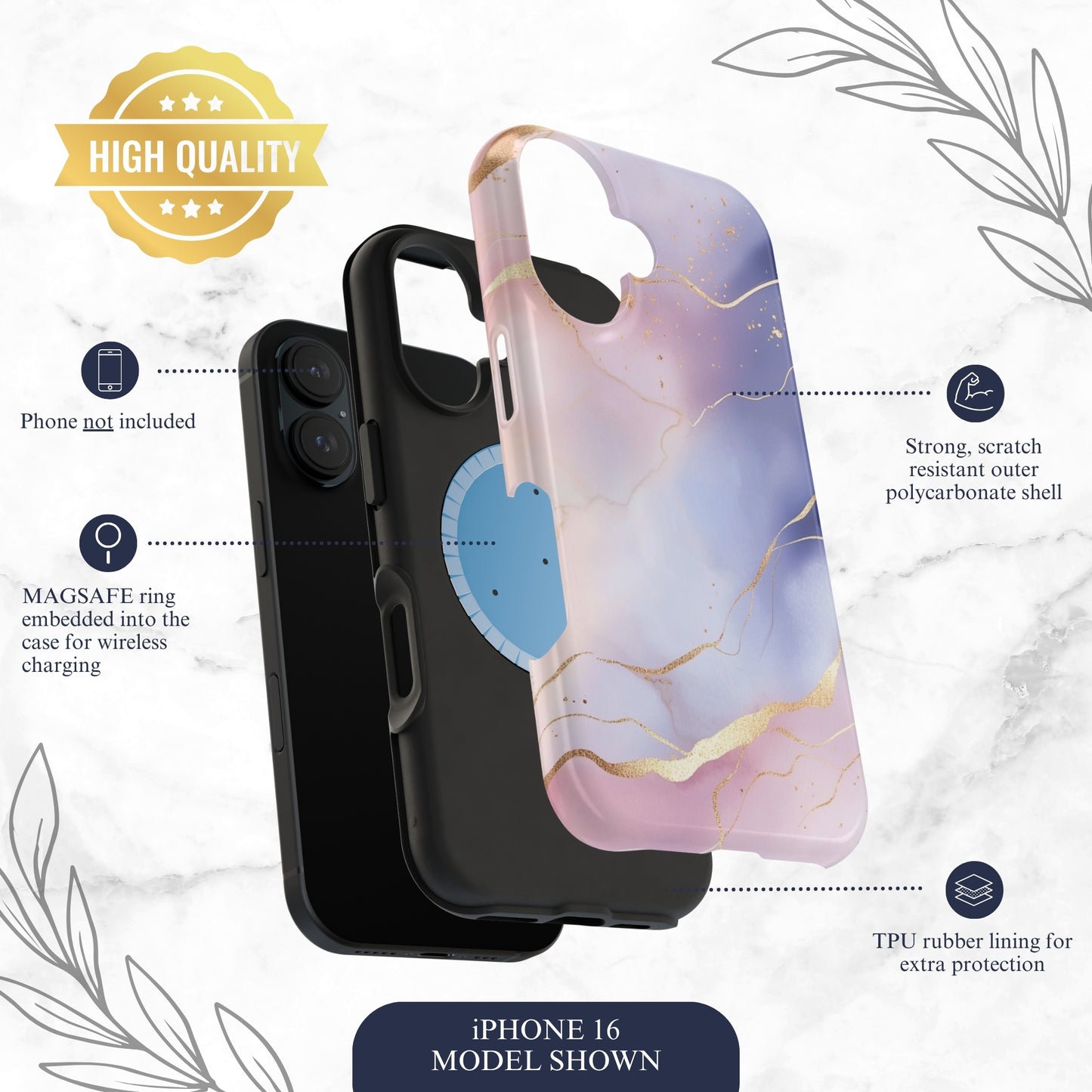 Bubblegum - Magsafe iPhone Case Phone Case-aesthetic phone case-shockproof phone case-cute phone case-designer phone case-elegant phone case-luxury phone case-phone accessories-fashion accessory