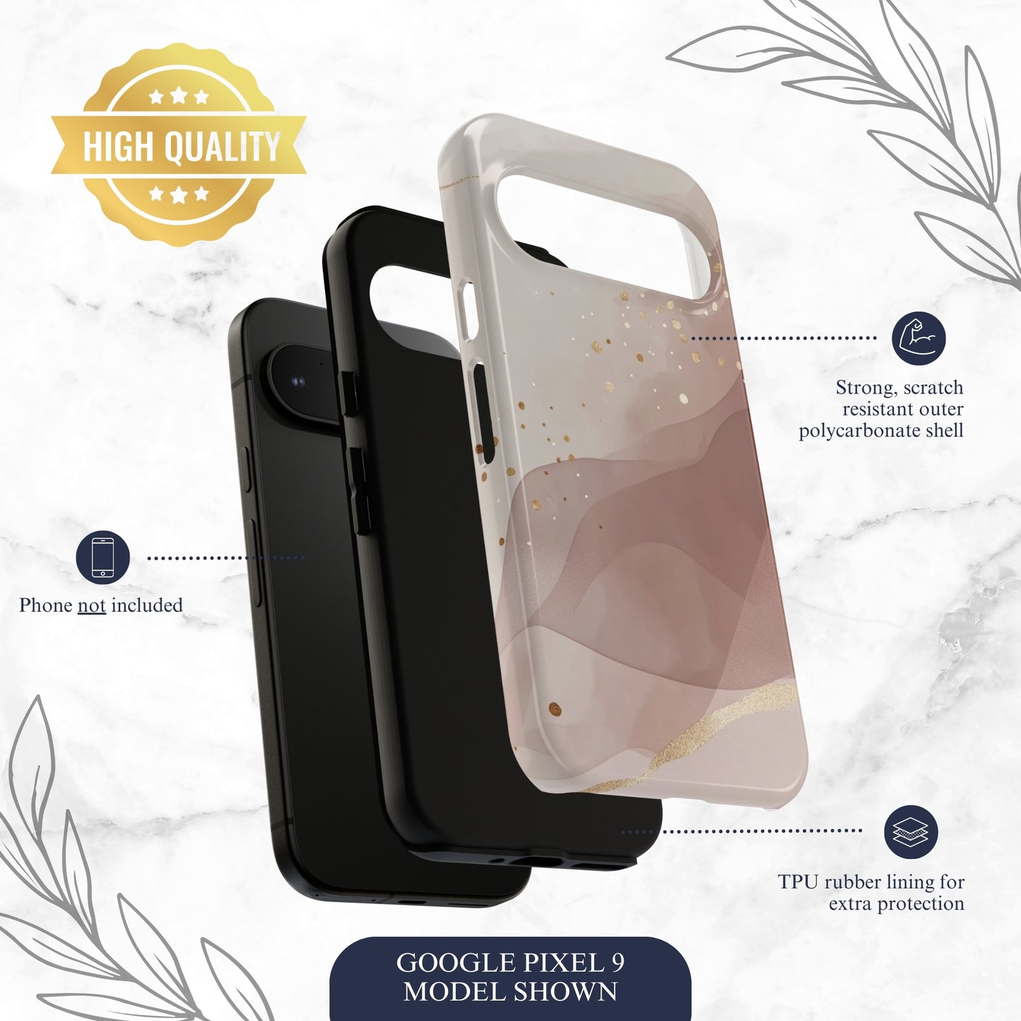 Mirage - Google Pixel Case Phone Case-aesthetic phone case-shockproof phone case-cute phone case-designer phone case-elegant phone case-luxury phone case-phone accessories-fashion accessory