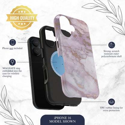 Luna Quartz - Magsafe iPhone Case Phone Case-aesthetic phone case-shockproof phone case-cute phone case-designer phone case-elegant phone case-luxury phone case-phone accessories-fashion accessory