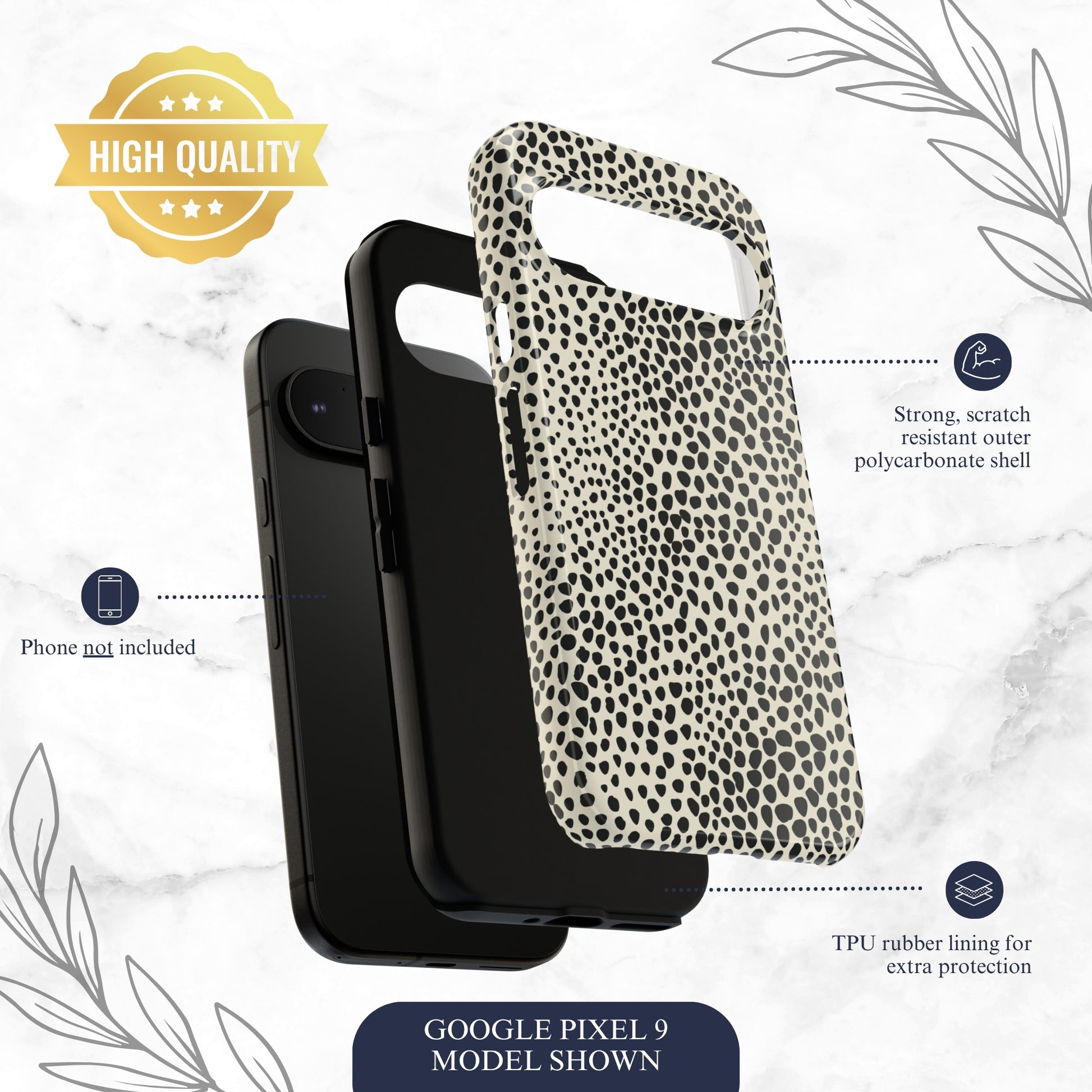 Vanilla Mocha - Google Pixel Case Phone Case-aesthetic phone case-shockproof phone case-cute phone case-designer phone case-elegant phone case-luxury phone case-phone accessories-fashion accessory