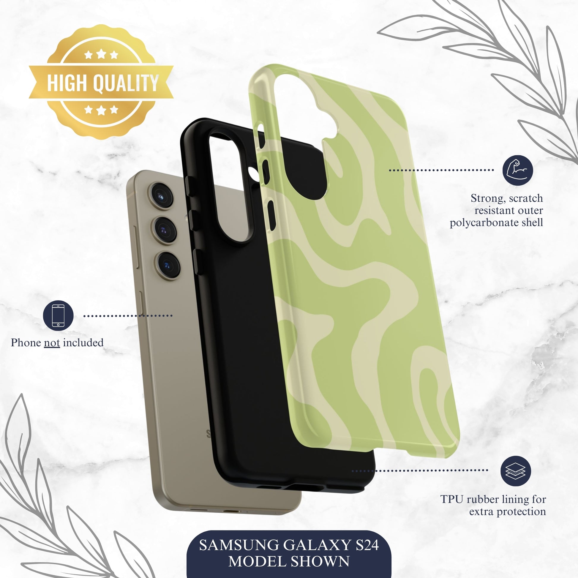 Fresh Feeling - Samsung Galaxy Case Phone Case-aesthetic phone case-shockproof phone case-cute phone case-designer phone case-elegant phone case-luxury phone case-phone accessories-fashion accessory