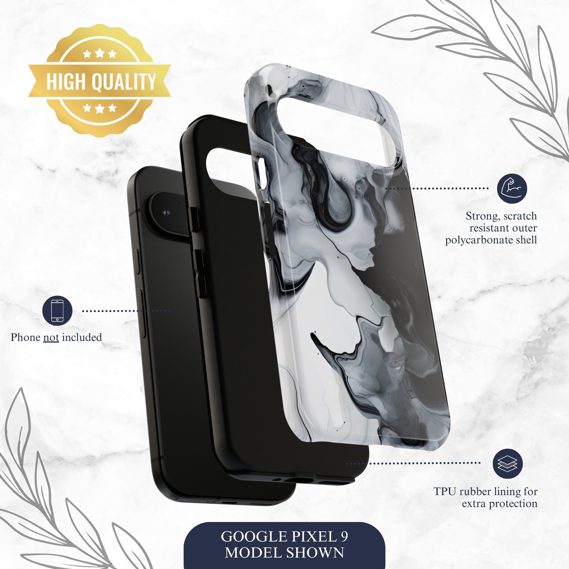 Cascade - Google Pixel Case Phone Case-aesthetic phone case-shockproof phone case-cute phone case-designer phone case-elegant phone case-luxury phone case-phone accessories-fashion accessory