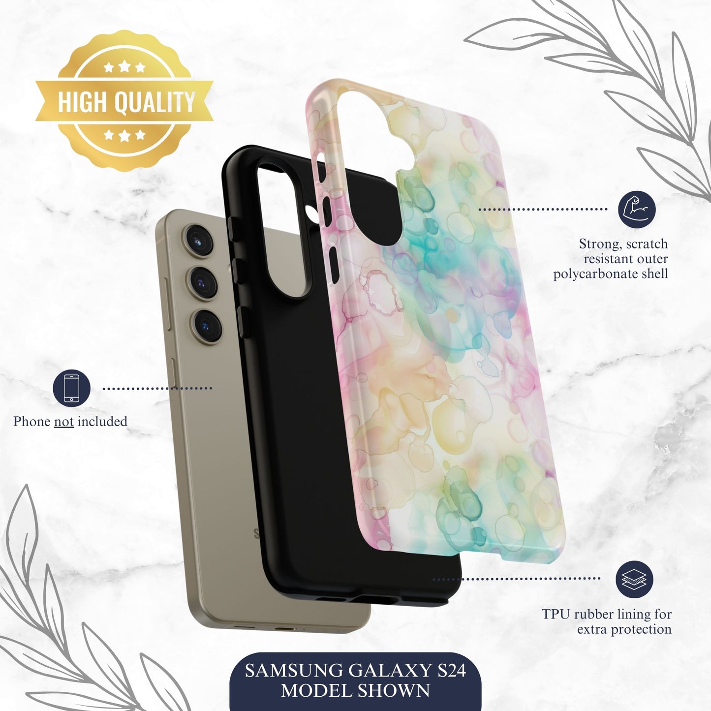 Bubble Bath - Samsung Galaxy Case Phone Case-aesthetic phone case-shockproof phone case-cute phone case-designer phone case-elegant phone case-luxury phone case-phone accessories-fashion accessory
