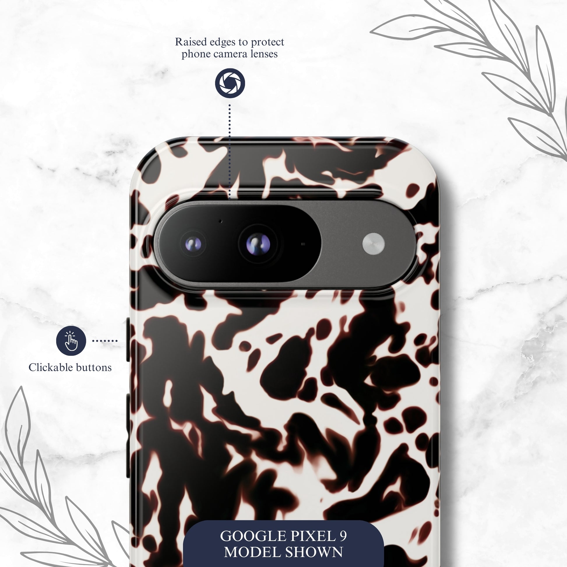 Dark Cocoa - Google Pixel Case Phone Case-aesthetic phone case-shockproof phone case-cute phone case-designer phone case-elegant phone case-luxury phone case-phone accessories-fashion accessory