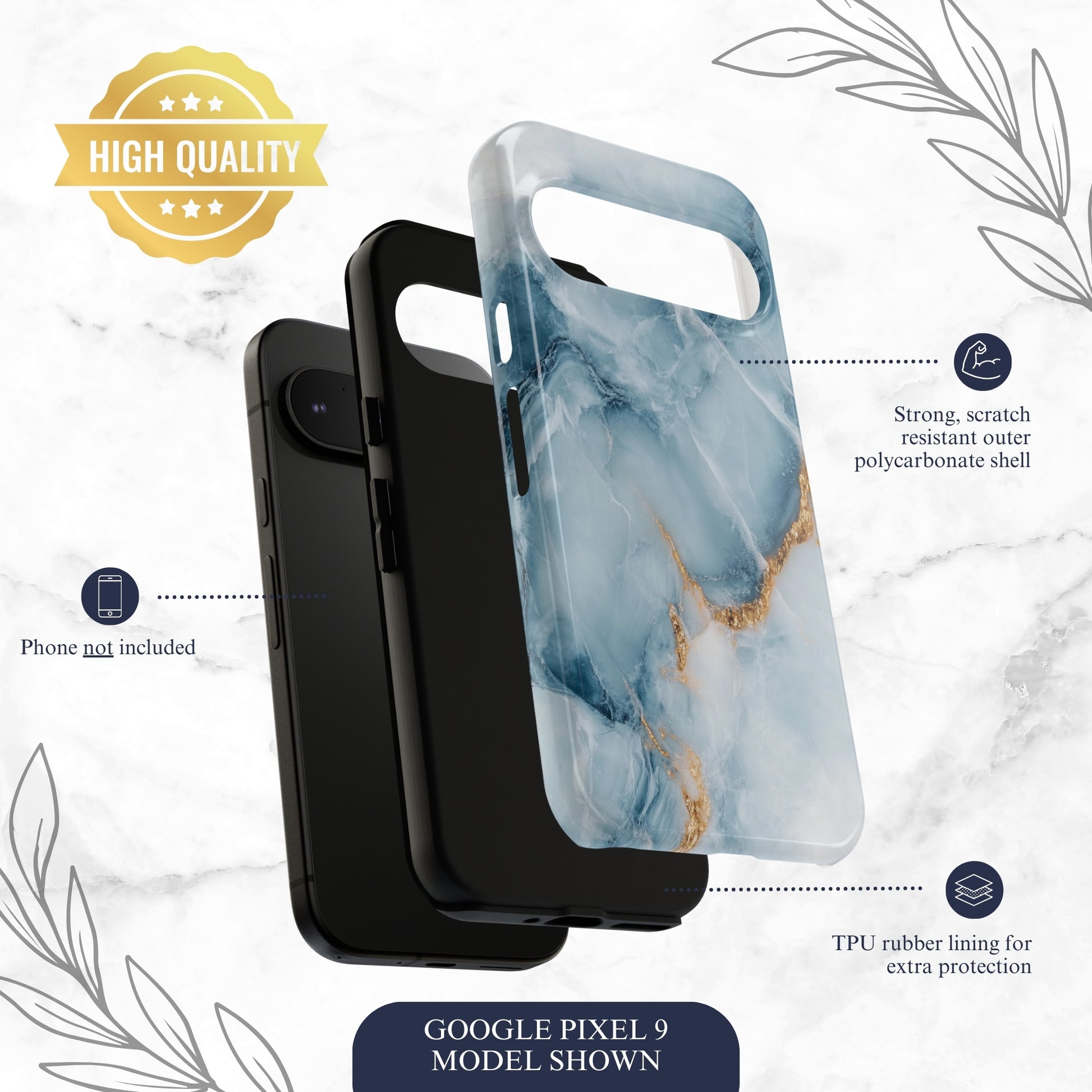Glacier - Google Pixel Case Phone Case-aesthetic phone case-shockproof phone case-cute phone case-designer phone case-elegant phone case-luxury phone case-phone accessories-fashion accessory