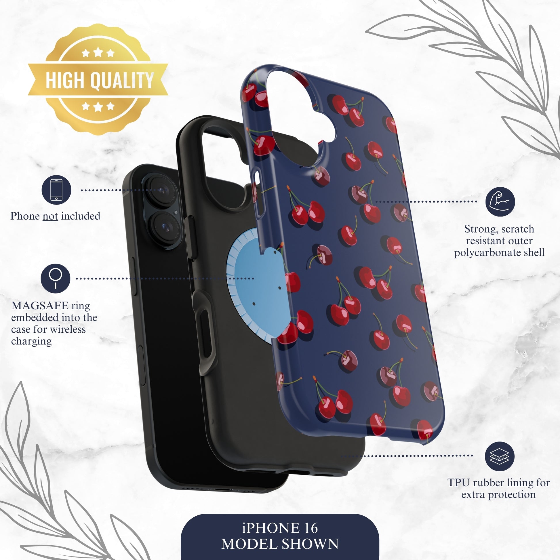 Sweet Tease - Magsafe iPhone Case Phone Case-aesthetic phone case-shockproof phone case-cute phone case-designer phone case-elegant phone case-luxury phone case-phone accessories-fashion accessory