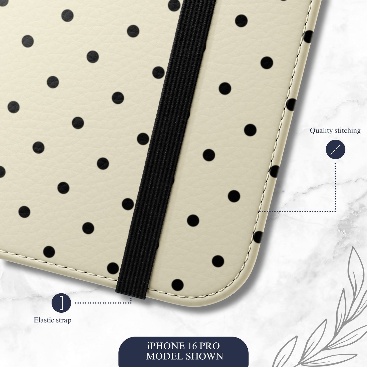 Café Stroll - iPhone Flip Case Wallet, Leather Folio Case Phone Case-aesthetic phone case-shockproof phone case-cute phone case-designer phone case-elegant phone case-luxury phone case-phone accessories-fashion accessory