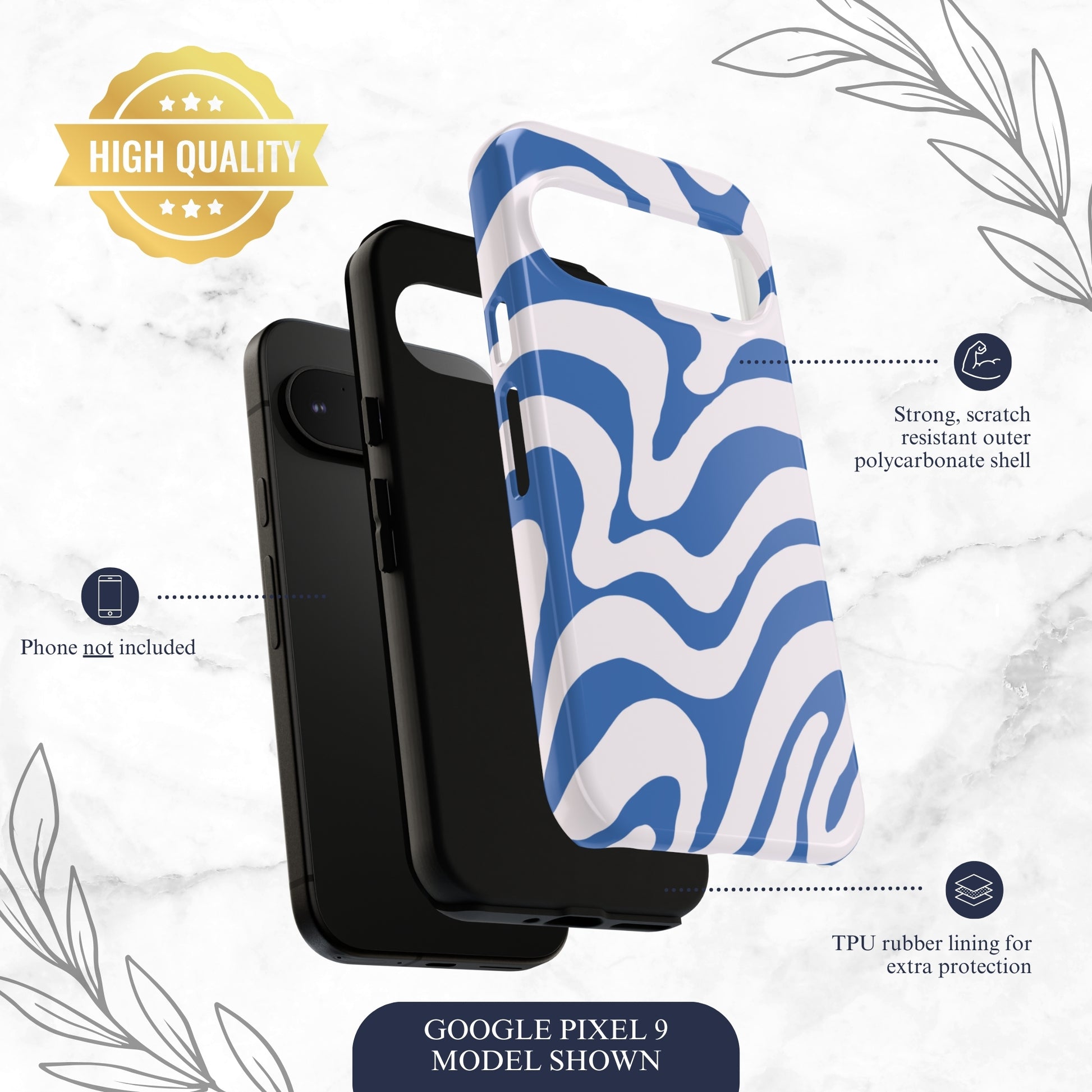 Wave Rider - Google Pixel Case Phone Case-aesthetic phone case-shockproof phone case-cute phone case-designer phone case-elegant phone case-luxury phone case-phone accessories-fashion accessory