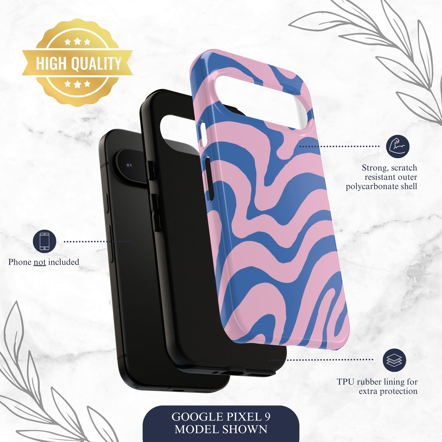 Vibe Check - Google Pixel Case Phone Case-aesthetic phone case-shockproof phone case-cute phone case-designer phone case-elegant phone case-luxury phone case-phone accessories-fashion accessory