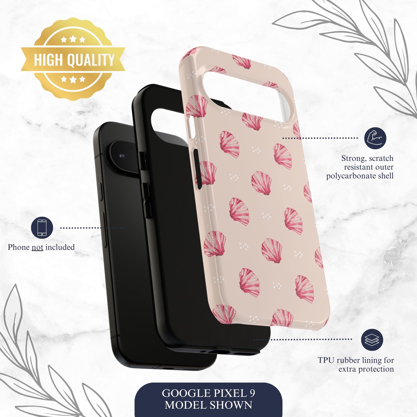 Coastal Vacation - Google Pixel Case Phone Case-aesthetic phone case-shockproof phone case-cute phone case-designer phone case-elegant phone case-luxury phone case-phone accessories-fashion accessory
