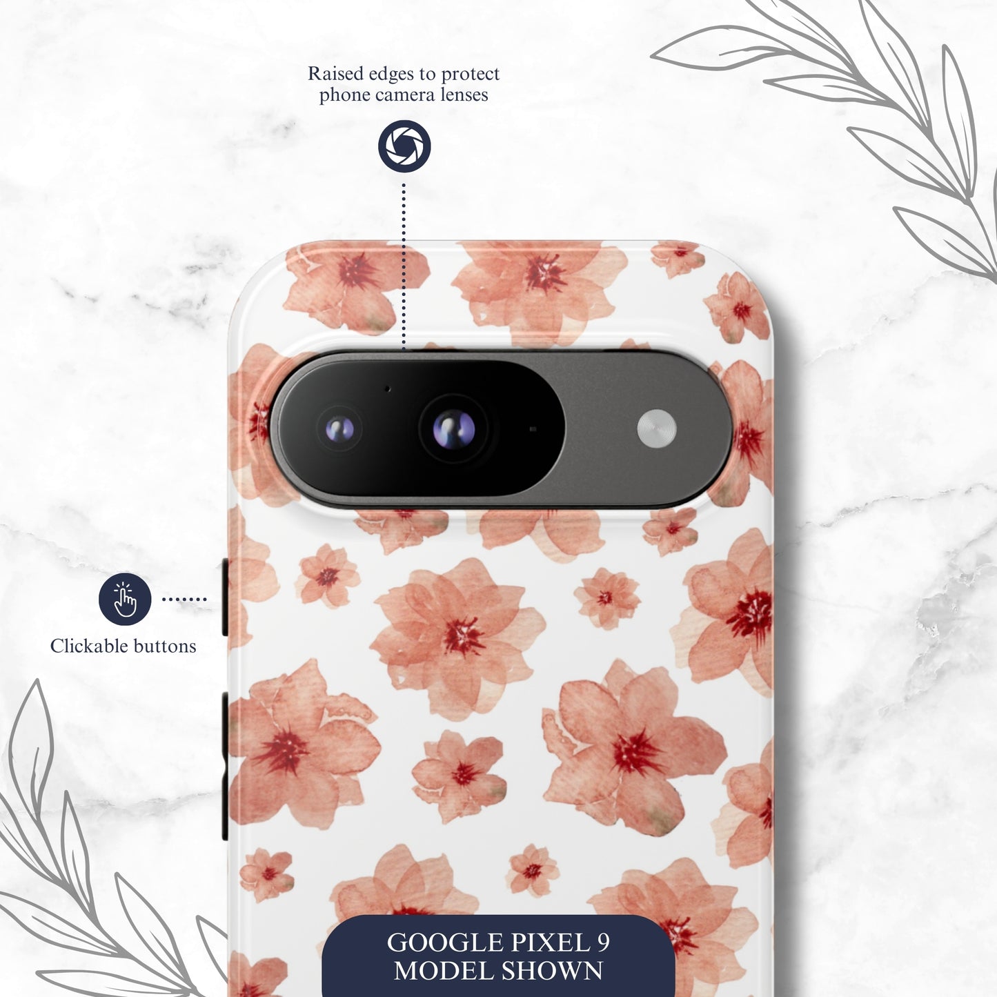 Rosewater - Google Pixel Case Phone Case-aesthetic phone case-shockproof phone case-cute phone case-designer phone case-elegant phone case-luxury phone case-phone accessories-fashion accessory