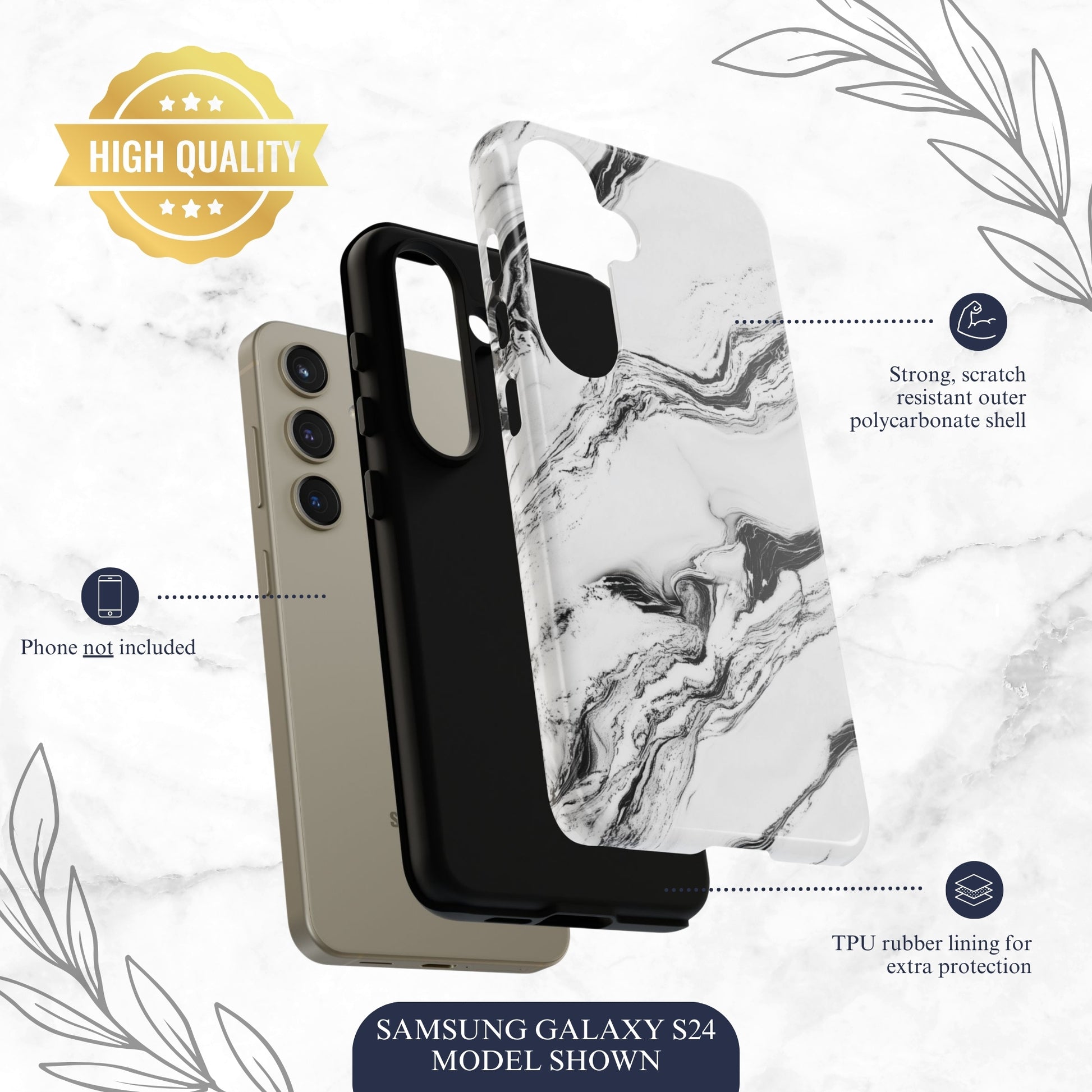 Contrast - Samsung Galaxy Case Phone Case-aesthetic phone case-shockproof phone case-cute phone case-designer phone case-elegant phone case-luxury phone case-phone accessories-fashion accessory