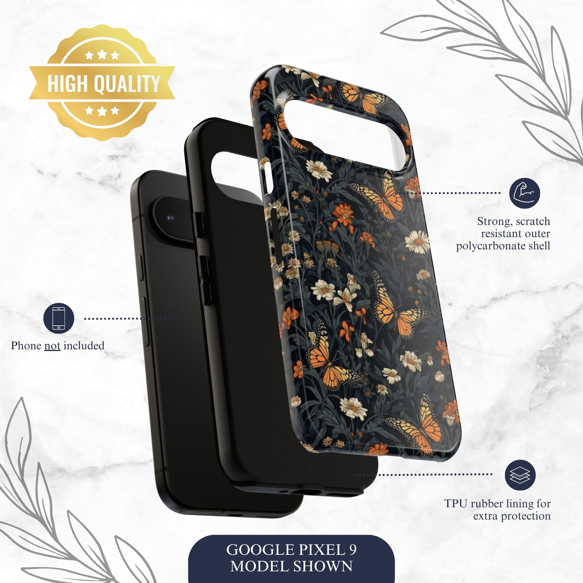Enchanted - Google Pixel Case Phone Case-aesthetic phone case-shockproof phone case-cute phone case-designer phone case-elegant phone case-luxury phone case-phone accessories-fashion accessory