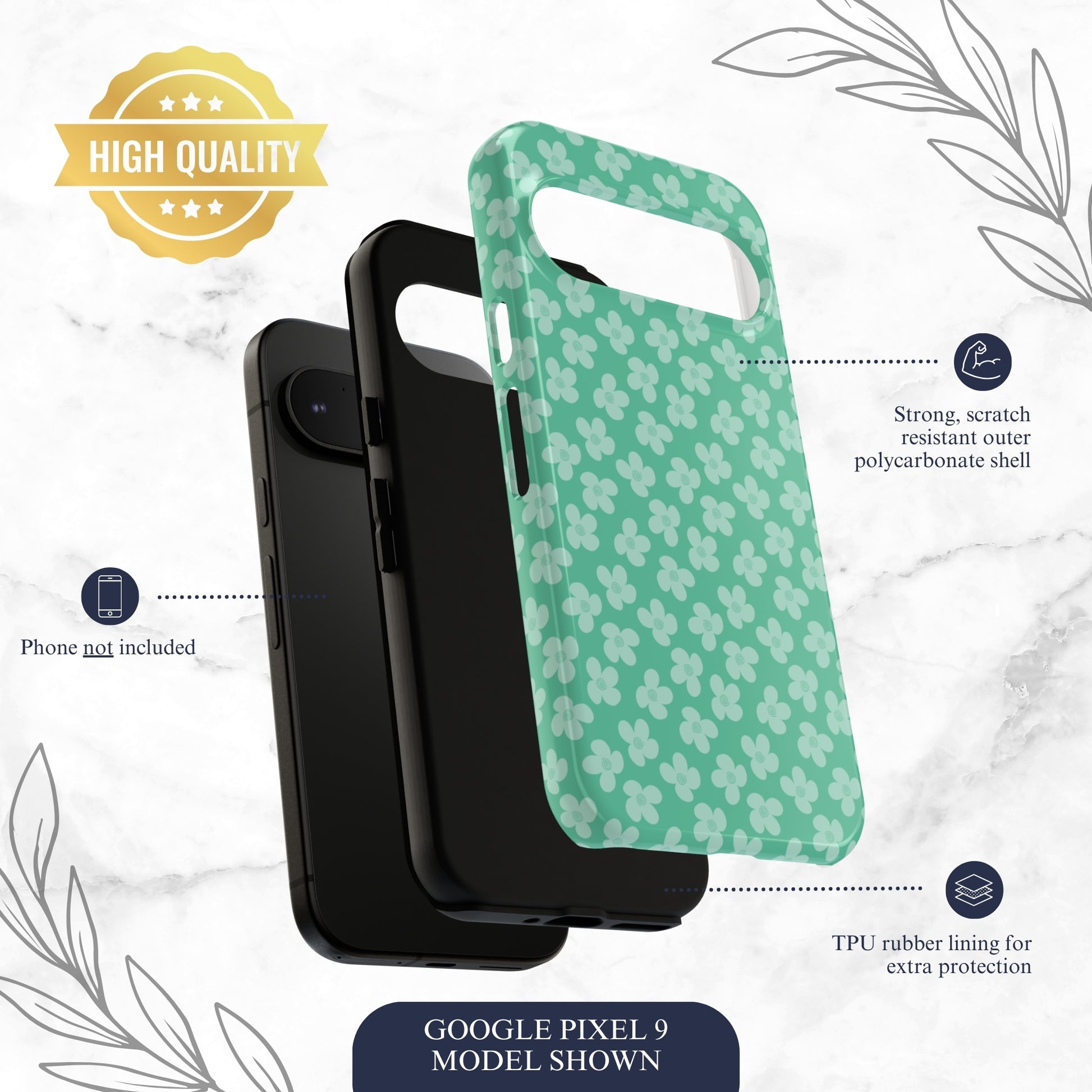 Dewdrop - Google Pixel Case Phone Case-aesthetic phone case-shockproof phone case-cute phone case-designer phone case-elegant phone case-luxury phone case-phone accessories-fashion accessory