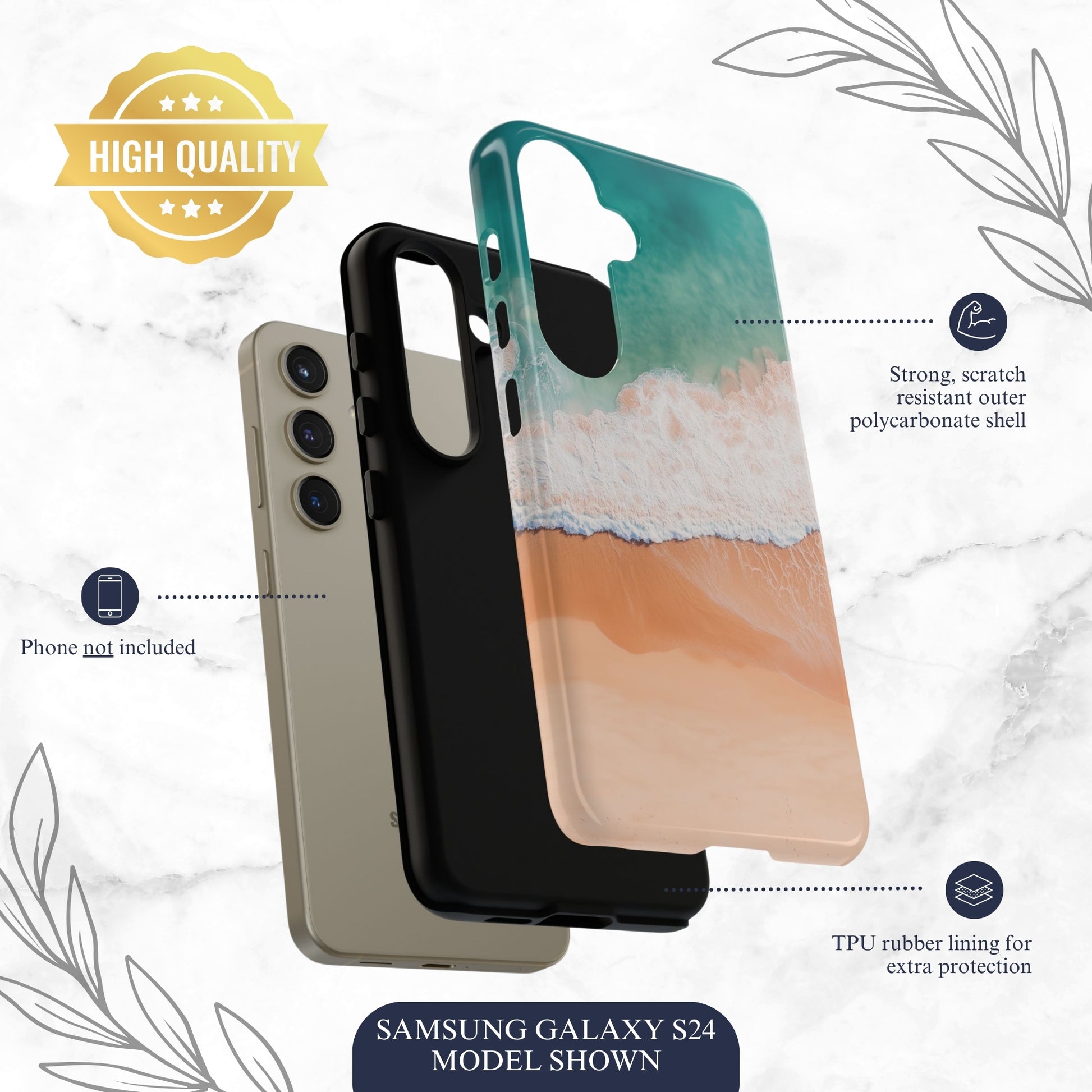 Tide - Samsung Galaxy Case Phone Case-aesthetic phone case-shockproof phone case-cute phone case-designer phone case-elegant phone case-luxury phone case-phone accessories-fashion accessory