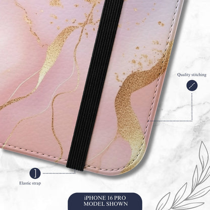 Bubblegum - iPhone Flip Case Wallet, Leather Folio Case Phone Case-aesthetic phone case-shockproof phone case-cute phone case-designer phone case-elegant phone case-luxury phone case-phone accessories-fashion accessory
