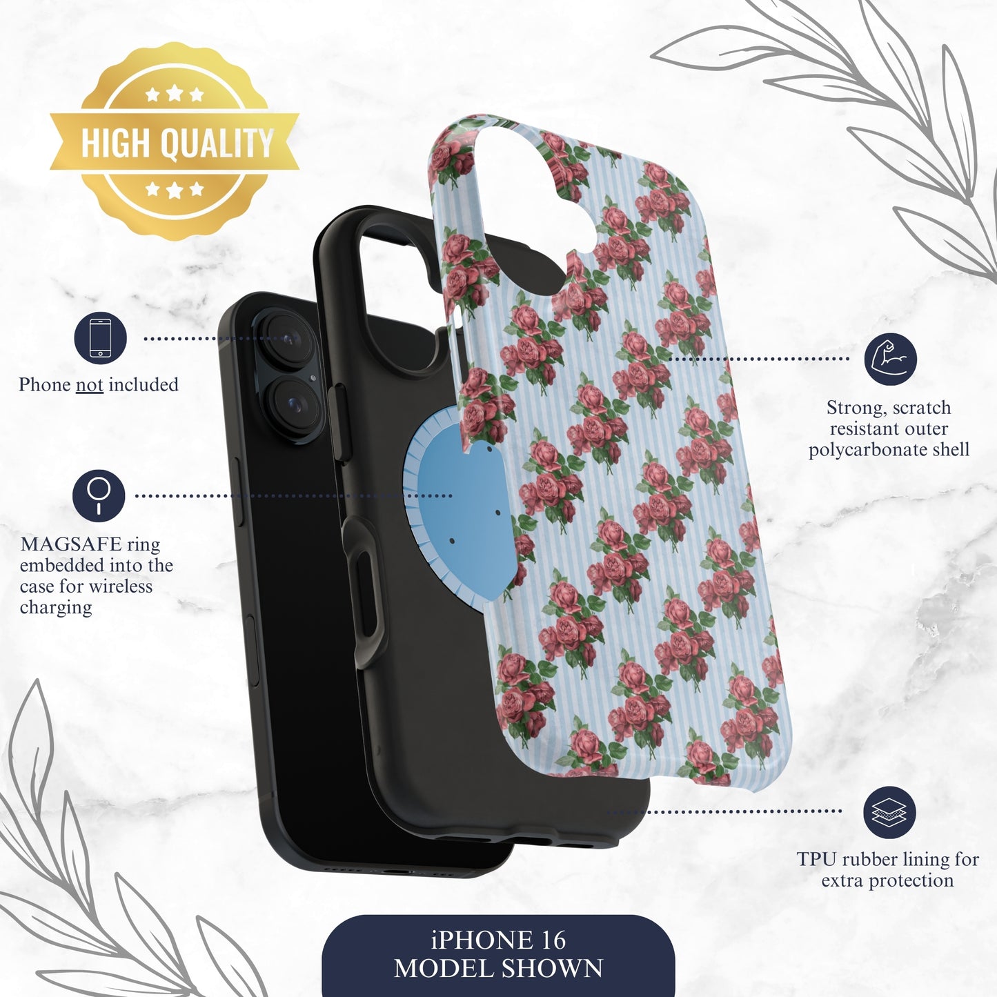 Something Subtle - Magsafe iPhone Case Phone Case-aesthetic phone case-shockproof phone case-cute phone case-designer phone case-elegant phone case-luxury phone case-phone accessories-fashion accessory