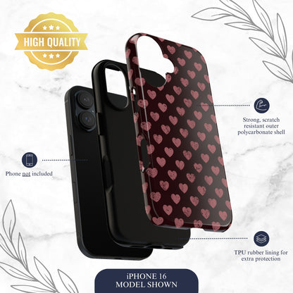 Velvet Vow - iPhone Case Phone Case-aesthetic phone case-shockproof phone case-cute phone case-designer phone case-elegant phone case-luxury phone case-phone accessories-fashion accessory