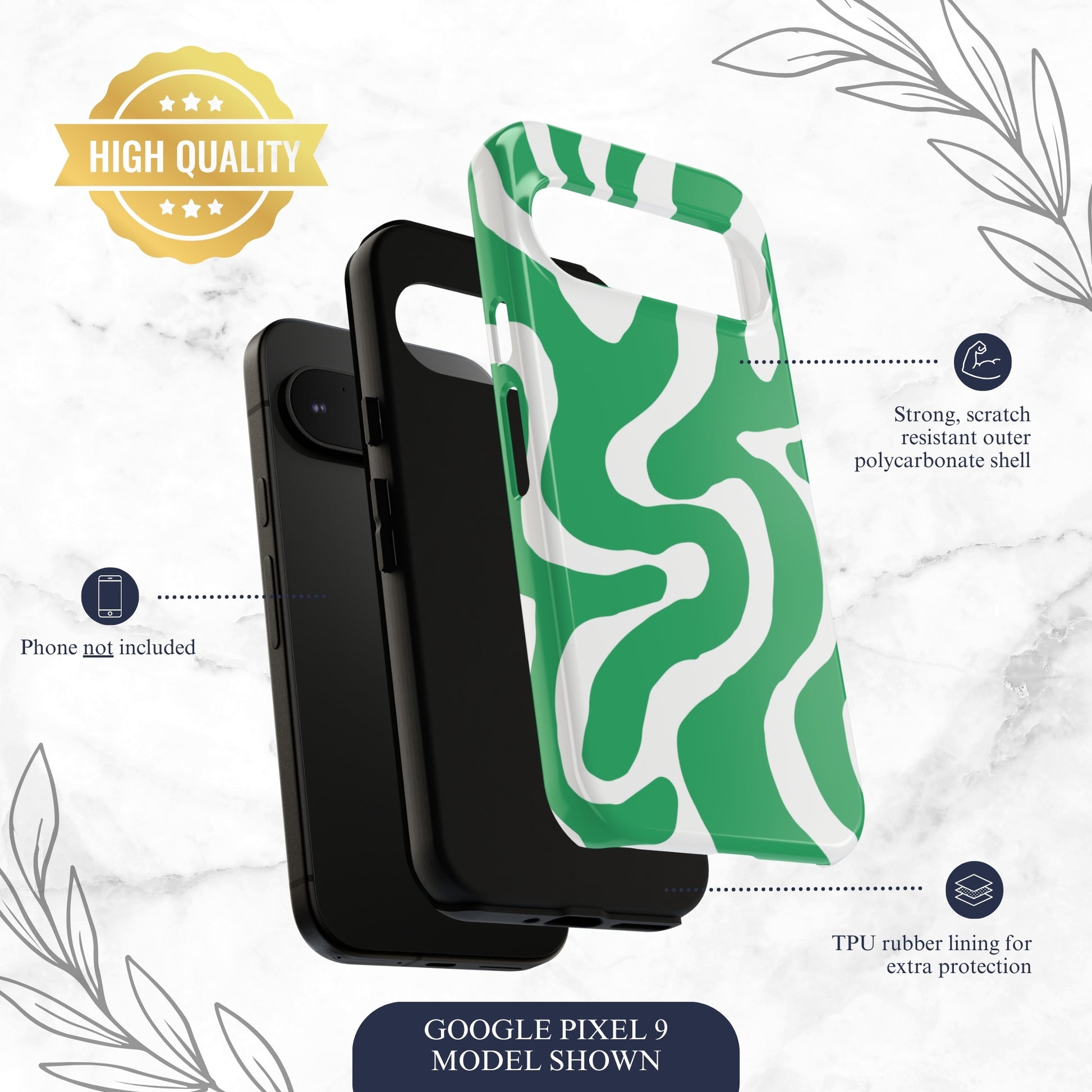 Pistachio - Google Pixel Case Phone Case-aesthetic phone case-shockproof phone case-cute phone case-designer phone case-elegant phone case-luxury phone case-phone accessories-fashion accessory