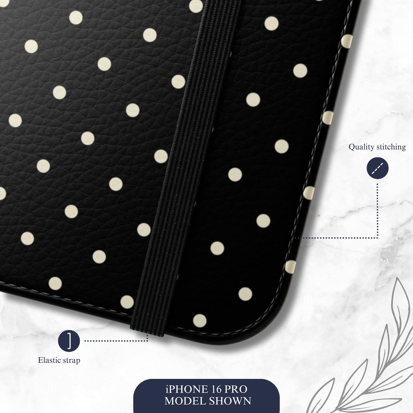 Uptown Girl - iPhone Flip Case Wallet, Leather Folio Case Phone Case-aesthetic phone case-shockproof phone case-cute phone case-designer phone case-elegant phone case-luxury phone case-phone accessories-fashion accessory