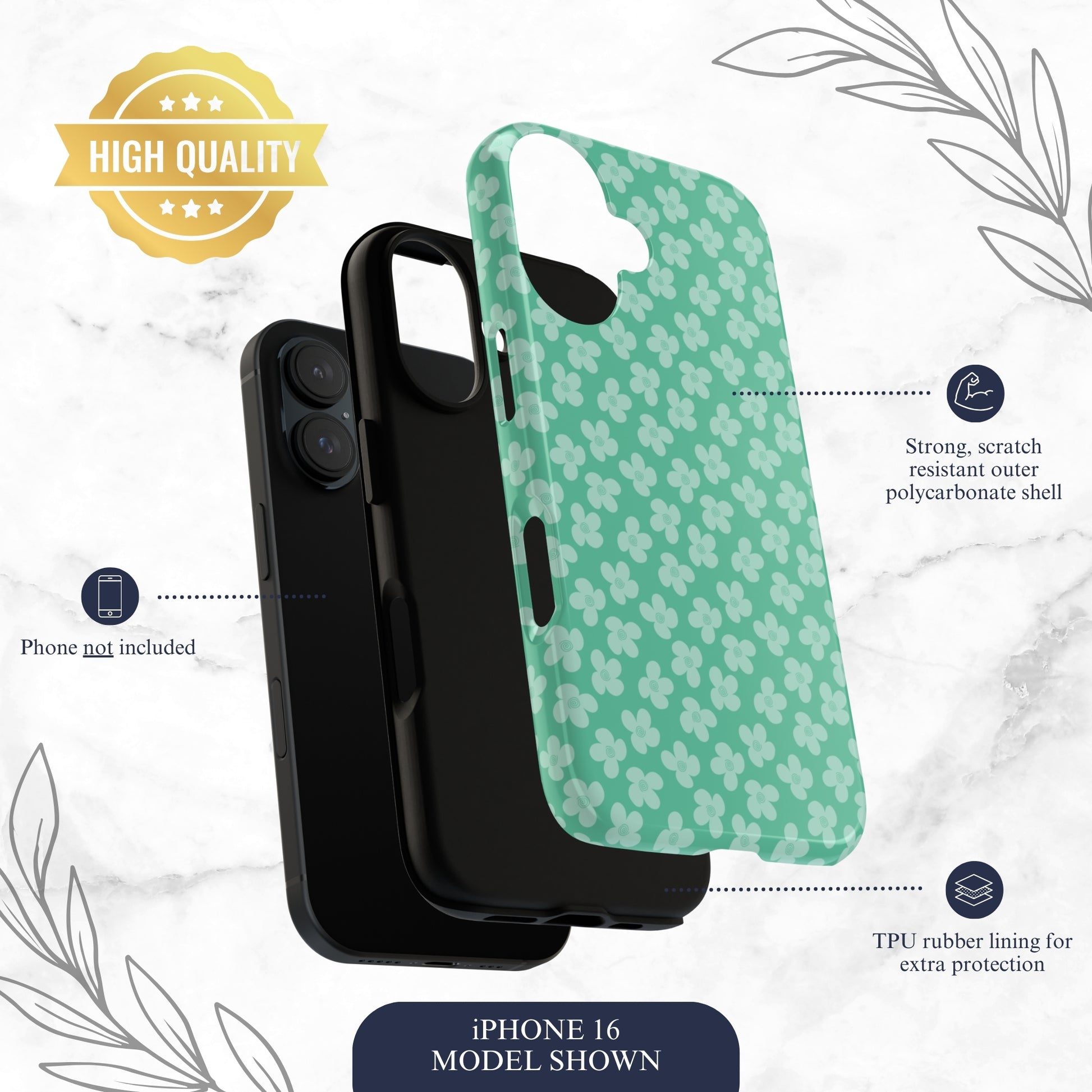 Dewdrop - iPhone Case Phone Case-aesthetic phone case-shockproof phone case-cute phone case-designer phone case-elegant phone case-luxury phone case-phone accessories-fashion accessory