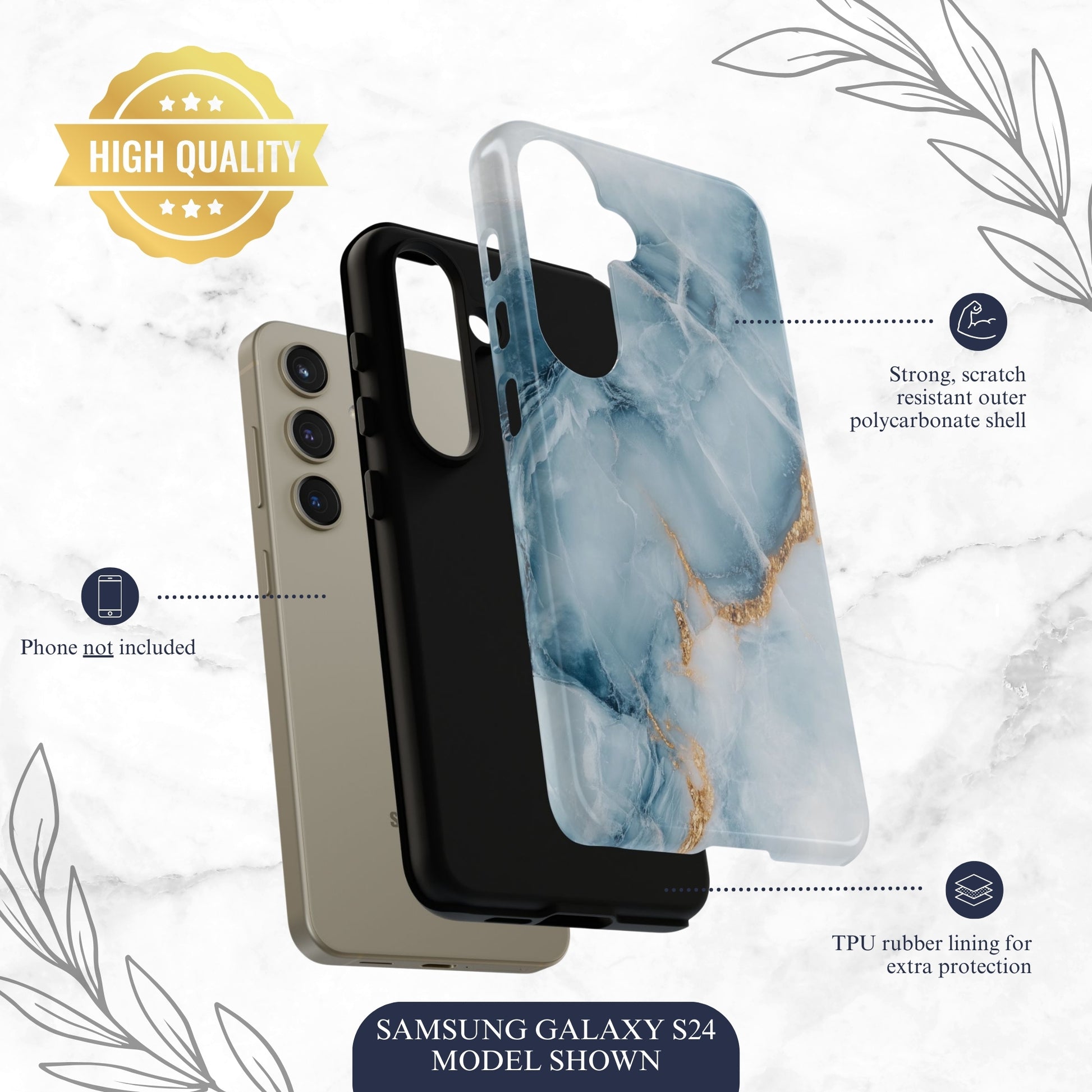 Glacier - Samsung Galaxy Case Phone Case-aesthetic phone case-shockproof phone case-cute phone case-designer phone case-elegant phone case-luxury phone case-phone accessories-fashion accessory