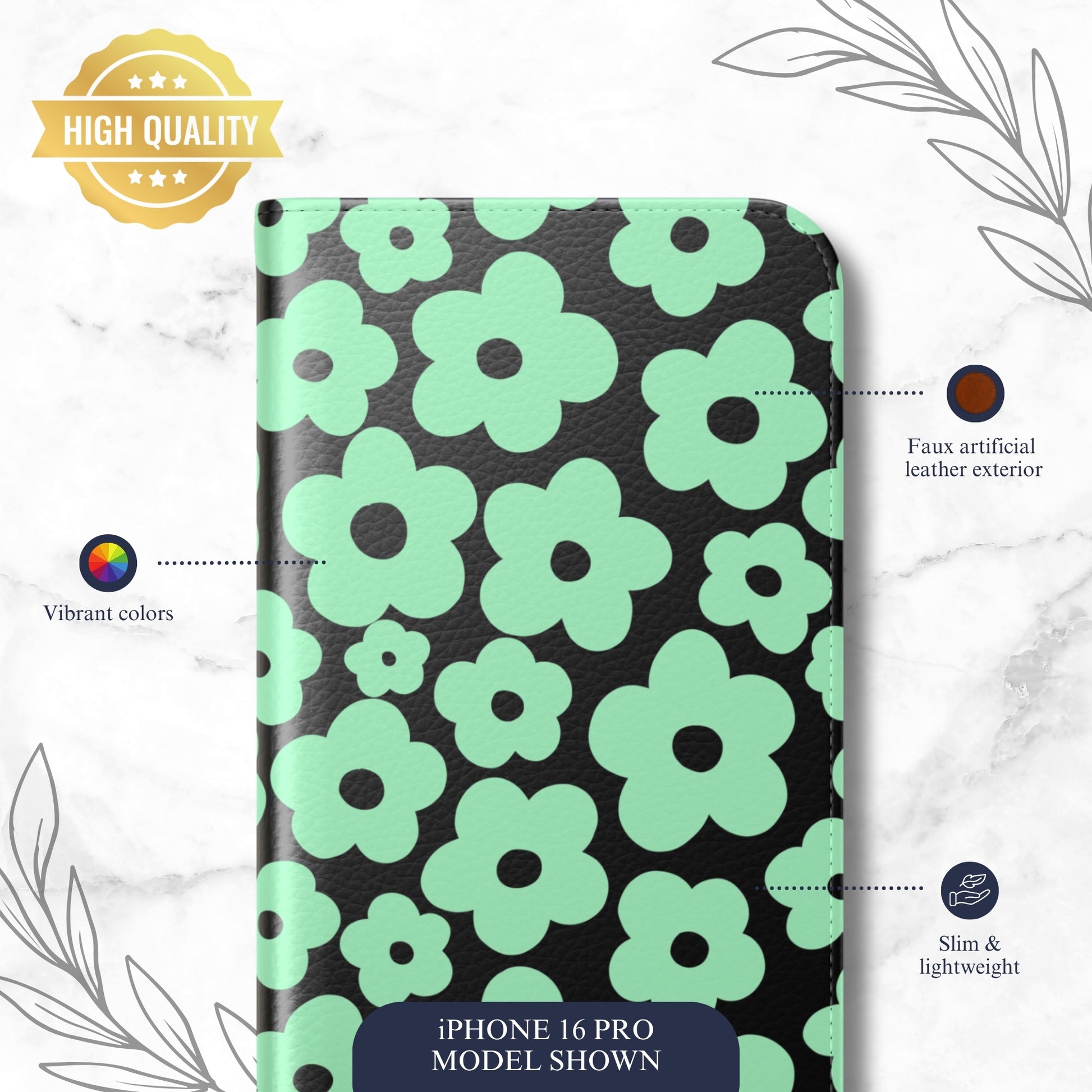 Long Weekend - iPhone Flip Case Wallet, Leather Folio Case Phone Case-aesthetic phone case-shockproof phone case-cute phone case-designer phone case-elegant phone case-luxury phone case-phone accessories-fashion accessory
