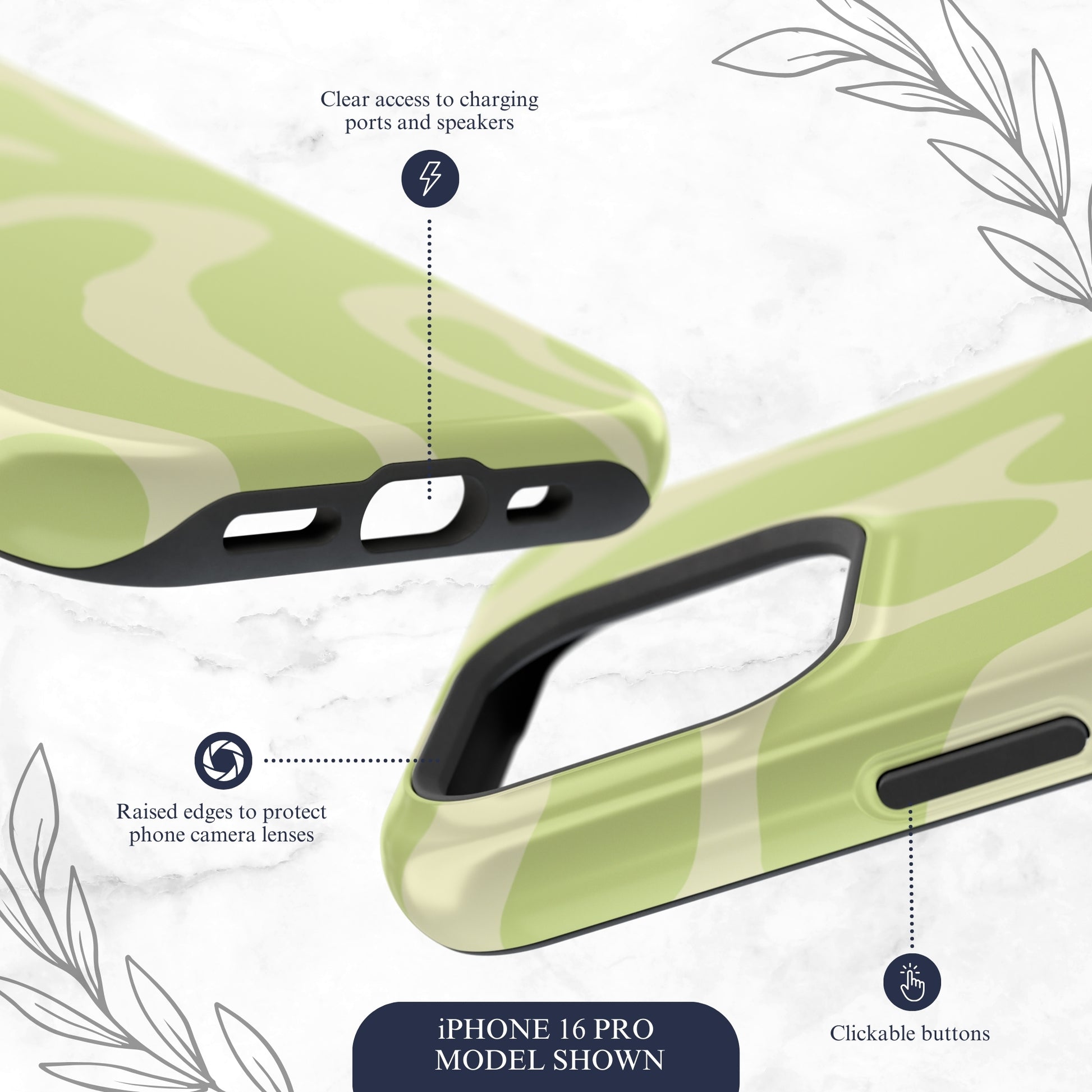 Fresh Feeling - Magsafe iPhone Case Phone Case-aesthetic phone case-shockproof phone case-cute phone case-designer phone case-elegant phone case-luxury phone case-phone accessories-fashion accessory