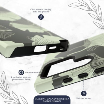 Wilted Presence - Samsung Galaxy Case Phone Case-aesthetic phone case-shockproof phone case-cute phone case-designer phone case-elegant phone case-luxury phone case-phone accessories-fashion accessory