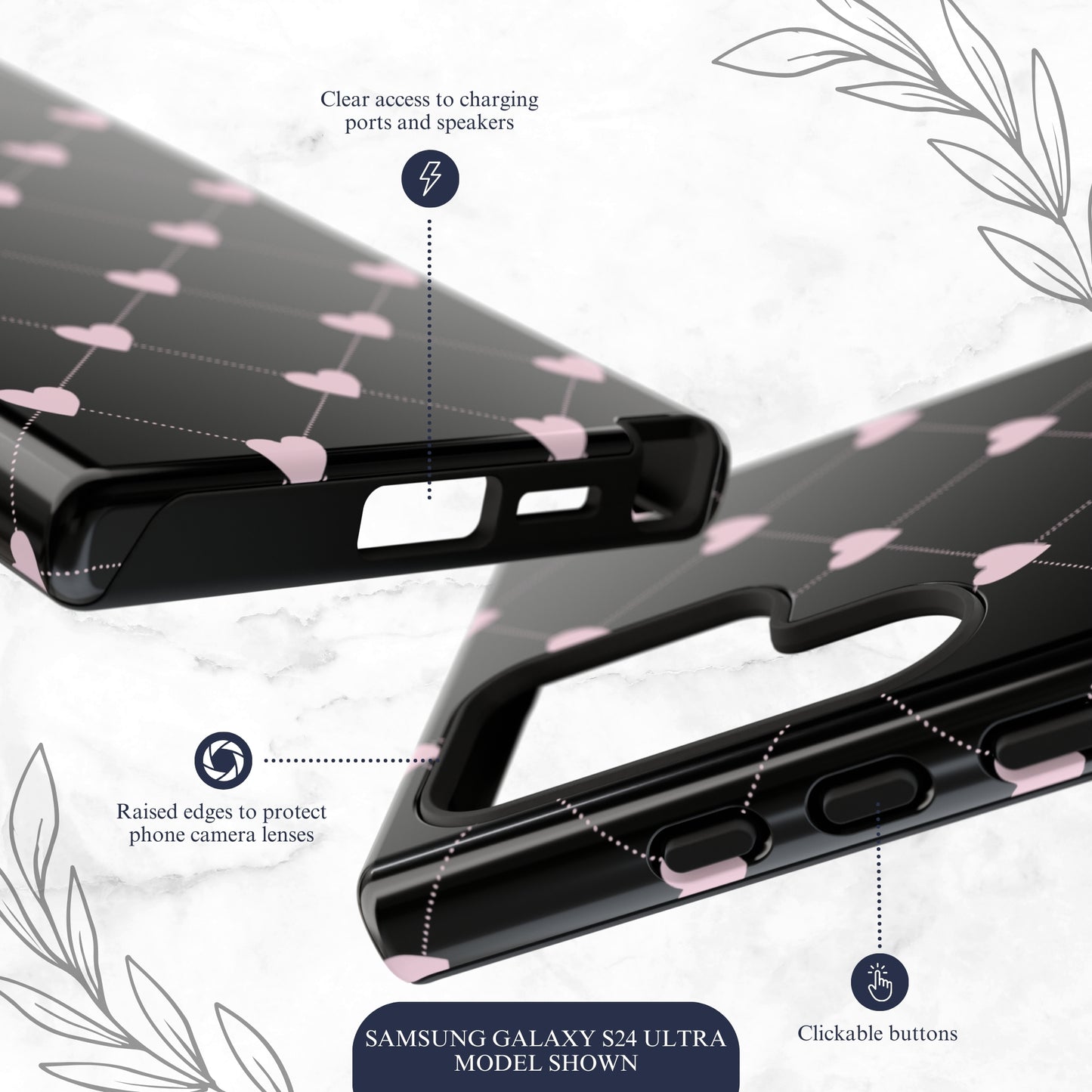 Dark Romance - Samsung Galaxy Case Phone Case-aesthetic phone case-shockproof phone case-cute phone case-designer phone case-elegant phone case-luxury phone case-phone accessories-fashion accessory