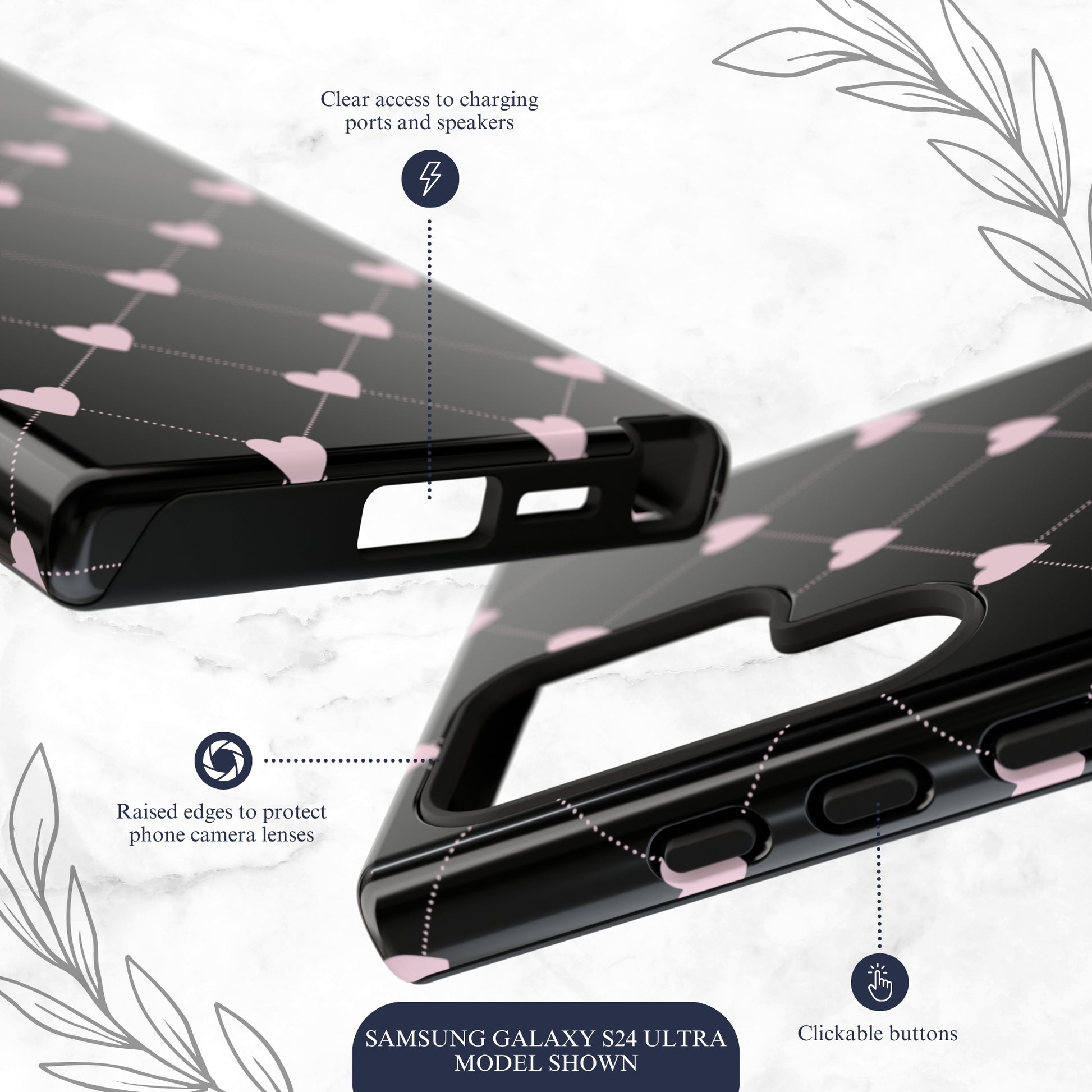 Dark Romance - Samsung Galaxy Case Phone Case-aesthetic phone case-shockproof phone case-cute phone case-designer phone case-elegant phone case-luxury phone case-phone accessories-fashion accessory
