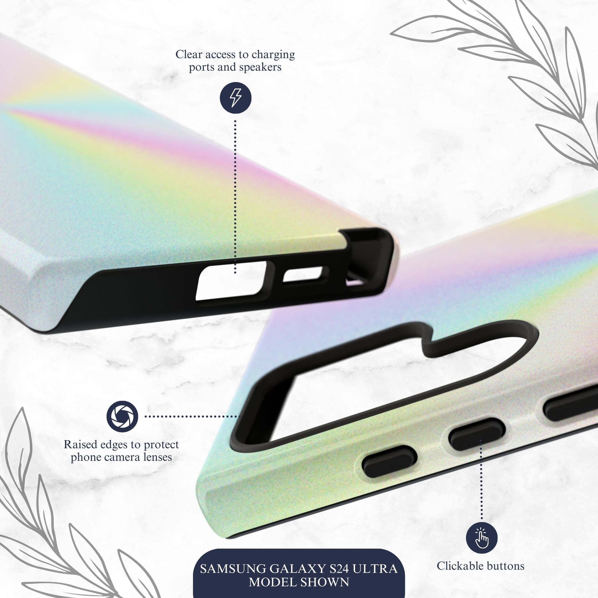 Rainbow Prism - Samsung Galaxy Case Phone Case-aesthetic phone case-shockproof phone case-cute phone case-designer phone case-elegant phone case-luxury phone case-phone accessories-fashion accessory
