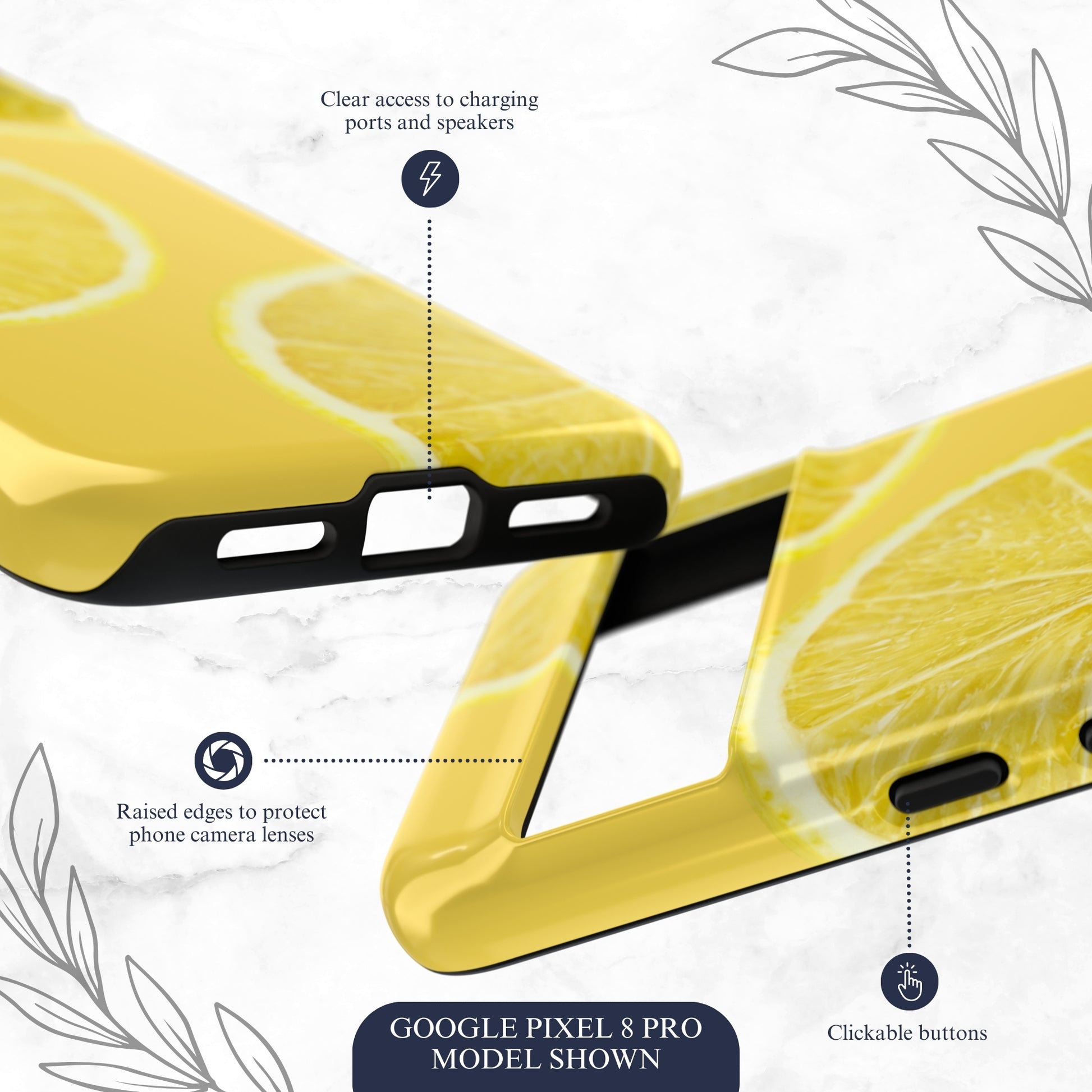 Zesty - Google Pixel Case Phone Case-aesthetic phone case-shockproof phone case-cute phone case-designer phone case-elegant phone case-luxury phone case-phone accessories-fashion accessory