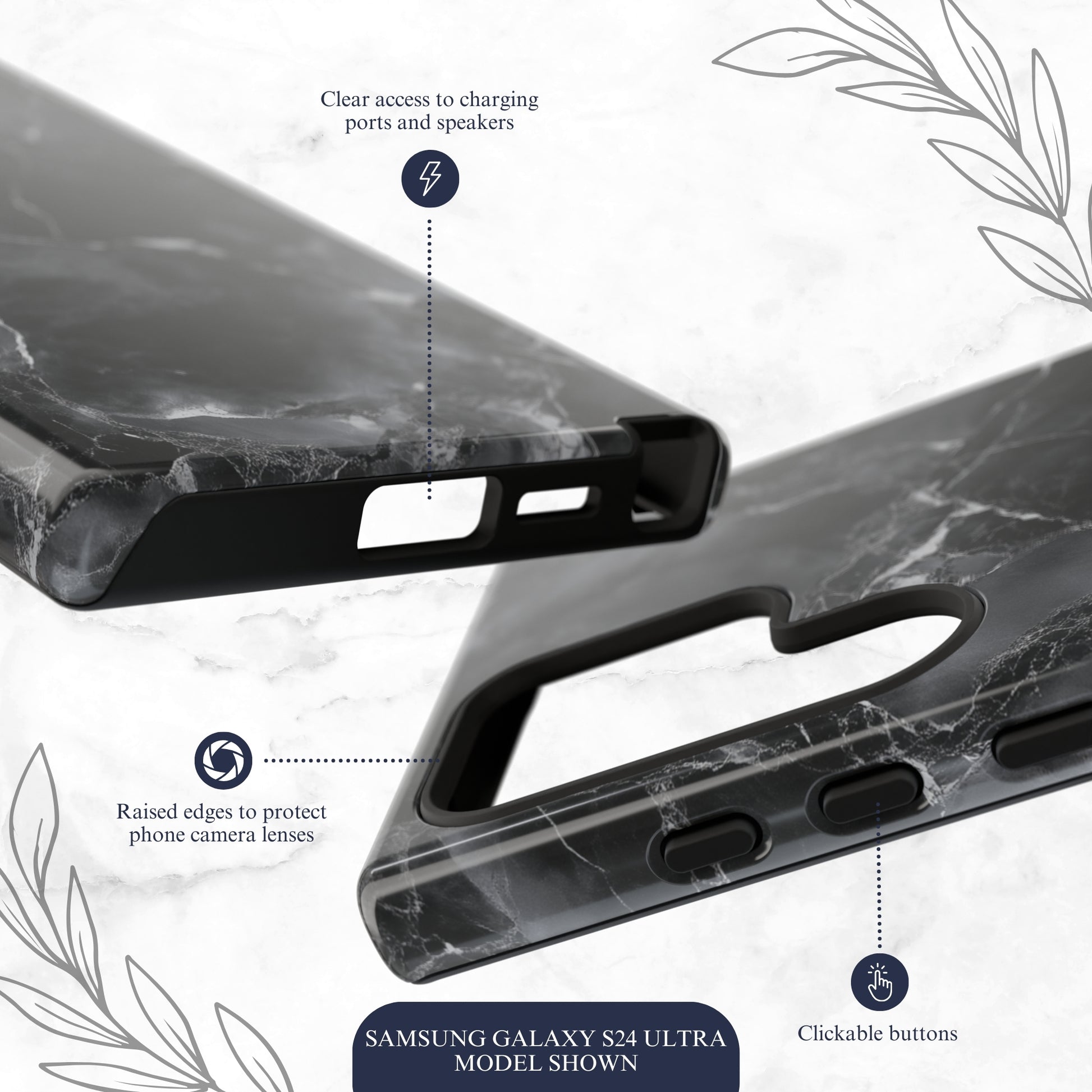 Obsidian - Samsung Galaxy Case Phone Case-aesthetic phone case-shockproof phone case-cute phone case-designer phone case-elegant phone case-luxury phone case-phone accessories-fashion accessory