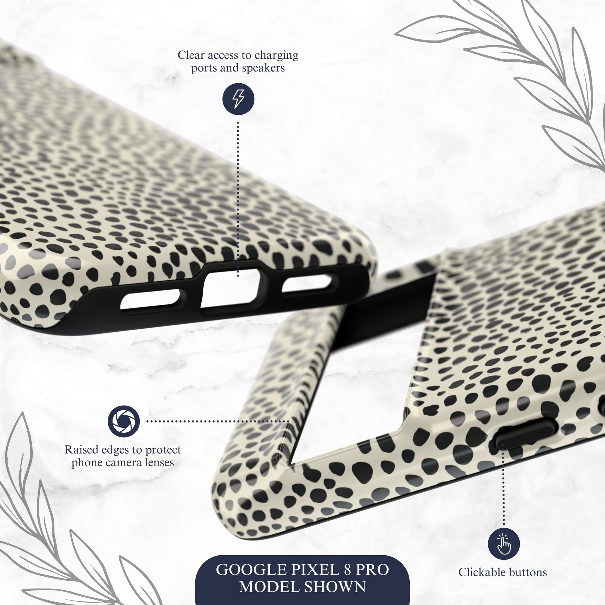 Vanilla Mocha - Google Pixel Case Phone Case-aesthetic phone case-shockproof phone case-cute phone case-designer phone case-elegant phone case-luxury phone case-phone accessories-fashion accessory