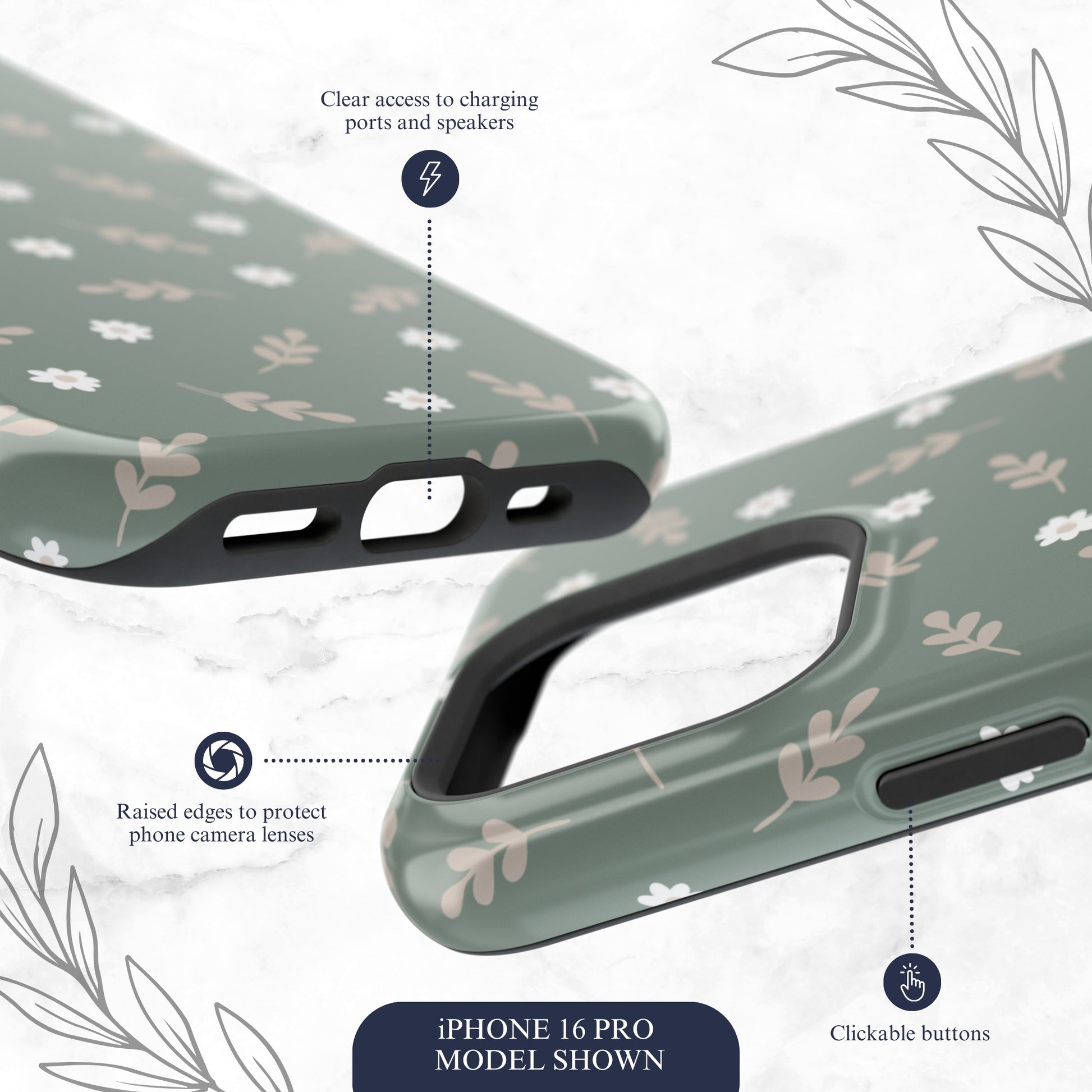 Sage - Magsafe iPhone Case Phone Case-aesthetic phone case-shockproof phone case-cute phone case-designer phone case-elegant phone case-luxury phone case-phone accessories-fashion accessory