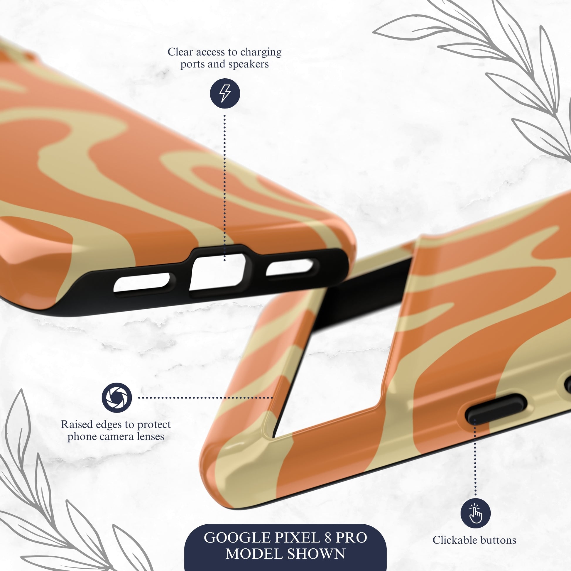Marmalade Mellow - Google Pixel Case Phone Case-aesthetic phone case-shockproof phone case-cute phone case-designer phone case-elegant phone case-luxury phone case-phone accessories-fashion accessory