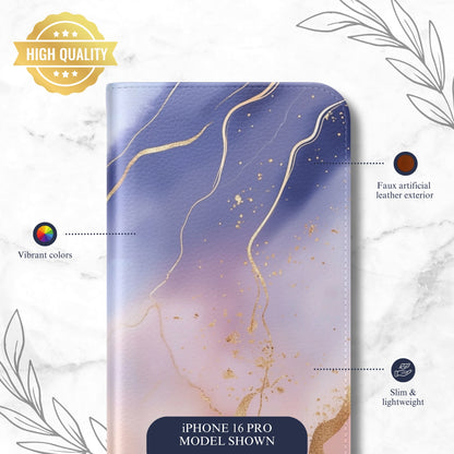 Bubblegum - iPhone Flip Case Wallet, Leather Folio Case Phone Case-aesthetic phone case-shockproof phone case-cute phone case-designer phone case-elegant phone case-luxury phone case-phone accessories-fashion accessory