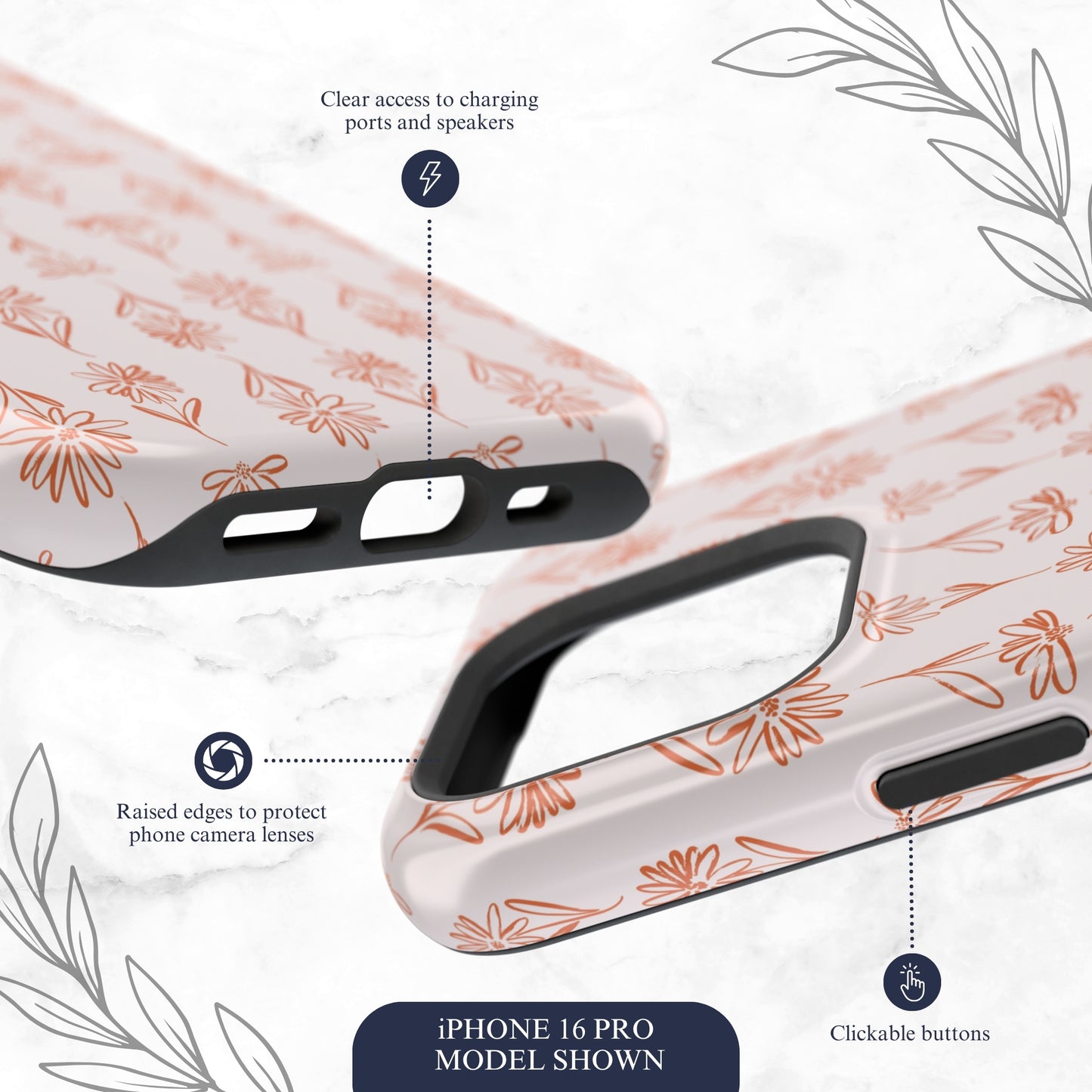 Terracotta - Magsafe iPhone Case Phone Case-aesthetic phone case-shockproof phone case-cute phone case-designer phone case-elegant phone case-luxury phone case-phone accessories-fashion accessory