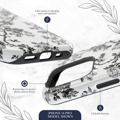 Adorned Toile - Magsafe iPhone Case Phone Case-aesthetic phone case-shockproof phone case-cute phone case-designer phone case-elegant phone case-luxury phone case-phone accessories-fashion accessory