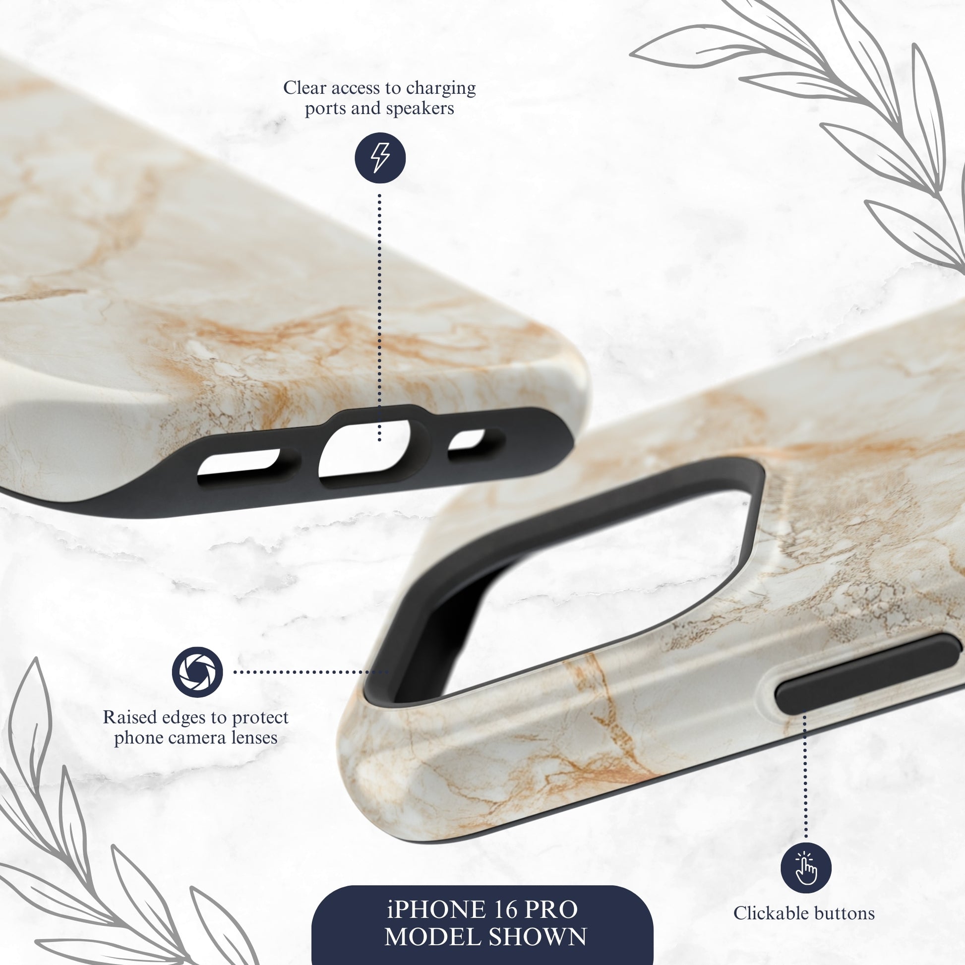Sandstone - Magsafe iPhone Case Phone Case-aesthetic phone case-shockproof phone case-cute phone case-designer phone case-elegant phone case-luxury phone case-phone accessories-fashion accessory