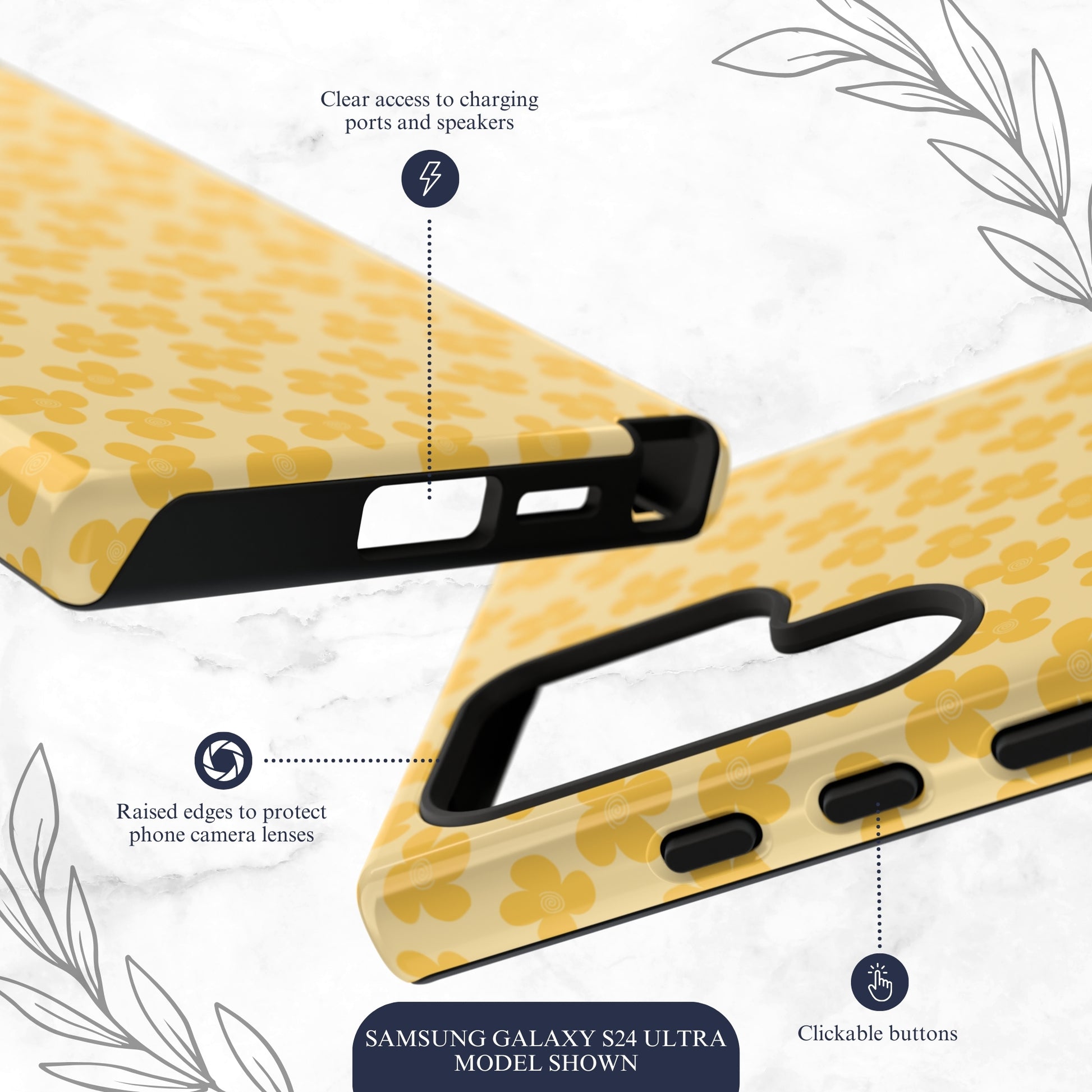 Buttercup - Samsung Galaxy Case Phone Case-aesthetic phone case-shockproof phone case-cute phone case-designer phone case-elegant phone case-luxury phone case-phone accessories-fashion accessory