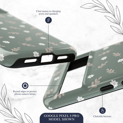Sage - Google Pixel Case Phone Case-aesthetic phone case-shockproof phone case-cute phone case-designer phone case-elegant phone case-luxury phone case-phone accessories-fashion accessory