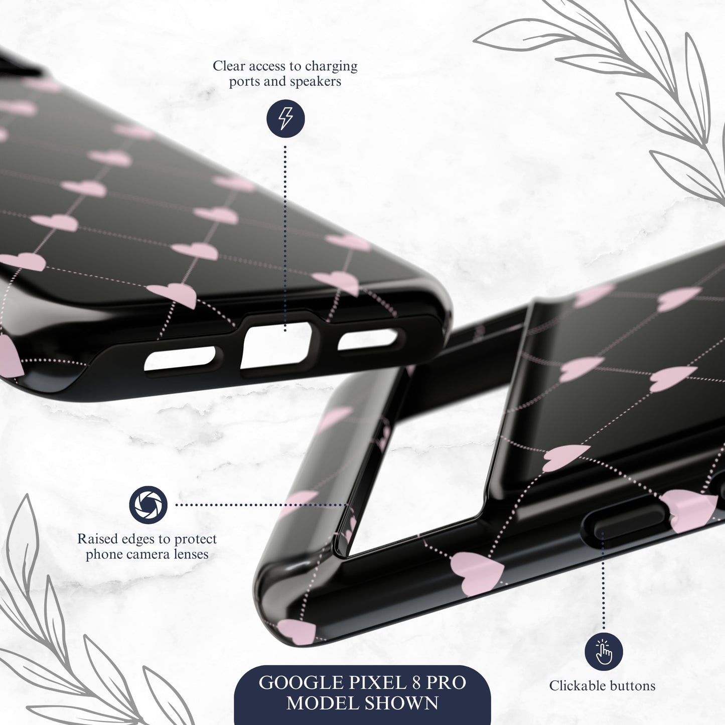 Dark Romance - Google Pixel Case Phone Case-aesthetic phone case-shockproof phone case-cute phone case-designer phone case-elegant phone case-luxury phone case-phone accessories-fashion accessory