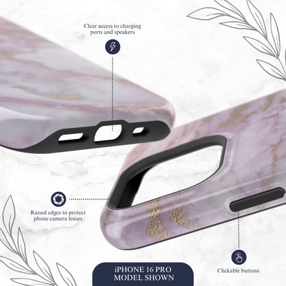 Luna Quartz - Magsafe iPhone Case Phone Case-aesthetic phone case-shockproof phone case-cute phone case-designer phone case-elegant phone case-luxury phone case-phone accessories-fashion accessory