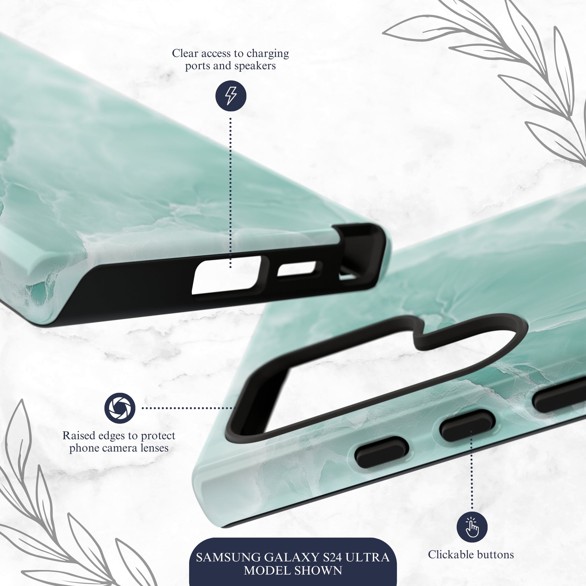 Jade - Samsung Galaxy Case Phone Case-aesthetic phone case-shockproof phone case-cute phone case-designer phone case-elegant phone case-luxury phone case-phone accessories-fashion accessory