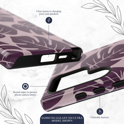 Lilac Wild - Samsung Galaxy Case Phone Case-aesthetic phone case-shockproof phone case-cute phone case-designer phone case-elegant phone case-luxury phone case-phone accessories-fashion accessory